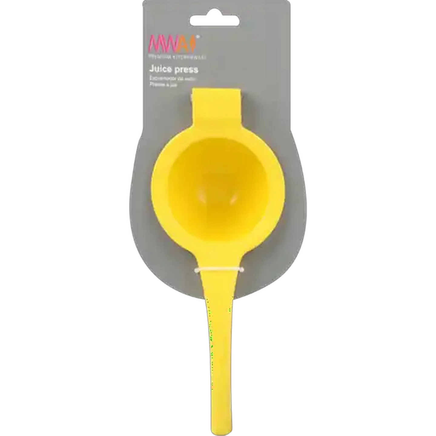 Image of MWA Yellow Juice Press With Handle