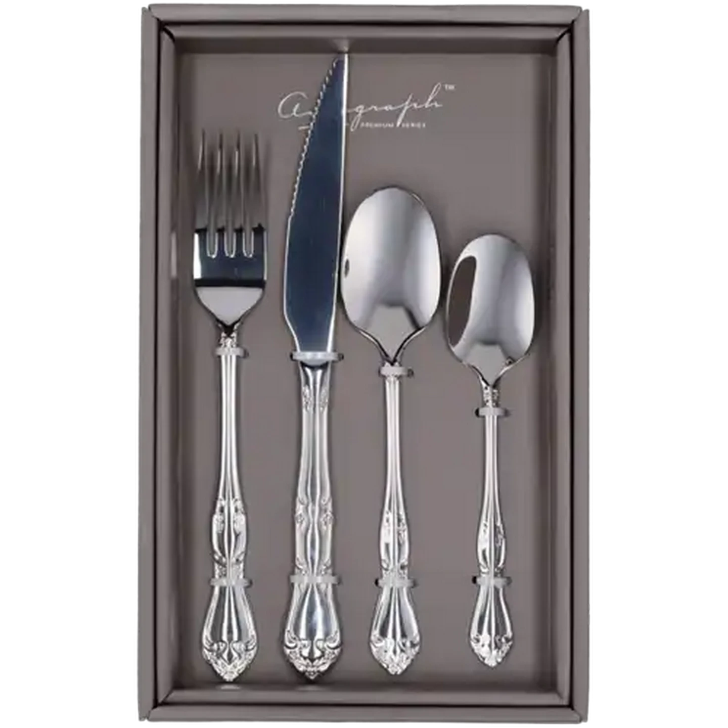 Image of Autograph Voletta Stainless Steel Cutlery Set 16 Piece