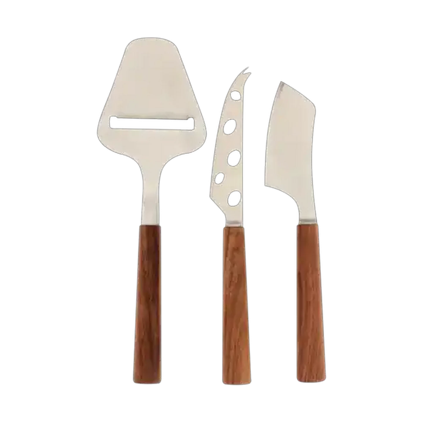 Image of Cheese Stainless Steel Cheese Knife Set 3 Piece
