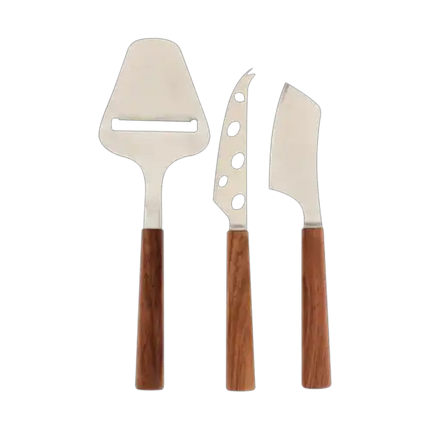 Image of Cheese Stainless Steel Cheese Knife Set 3 Piece
