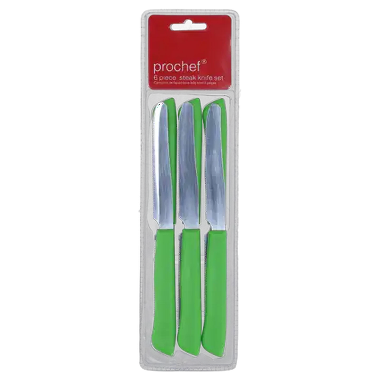 Image of Prochef Steak Knife Set 6 Piece (Colour May Vary)