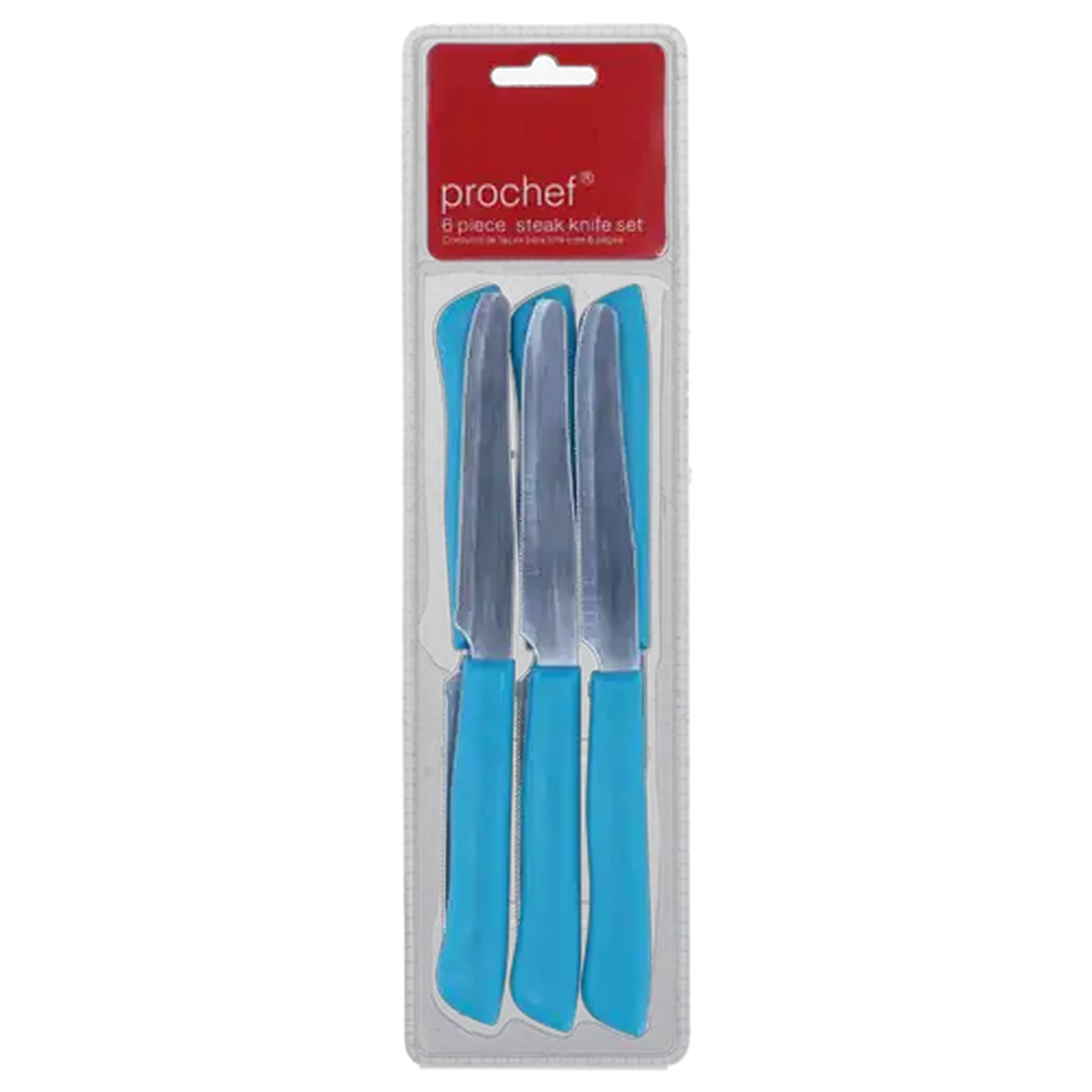 Image of Prochef Steak Knife Set 6 Piece (Colour May Vary)