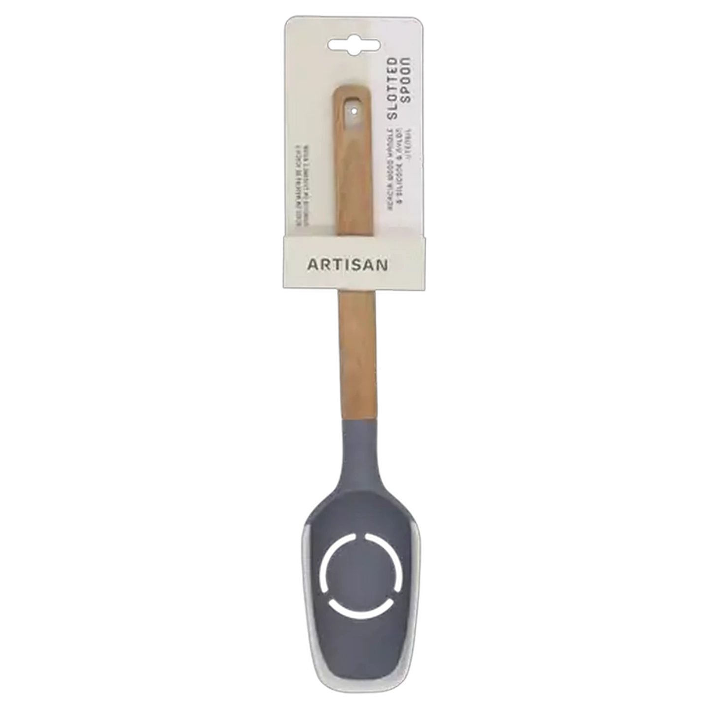 Image of Artisan Silicon Nylon Slotted Spoon