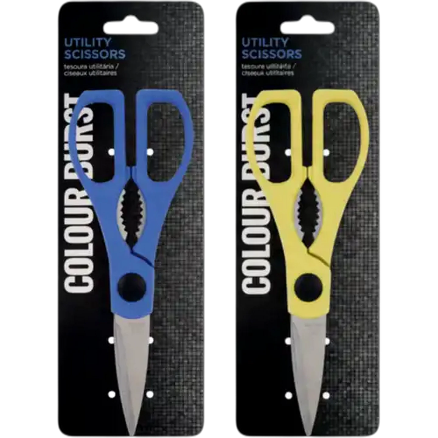 Image of Colour Burst Utility Scissors (Colour May Vary)