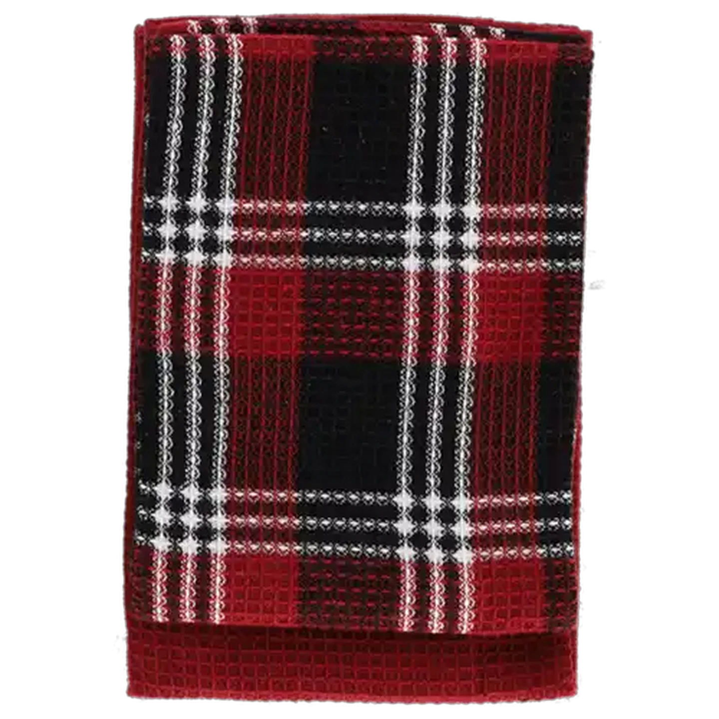 Image of Essentials Red Woven Kitchen Cloths 2 Pack