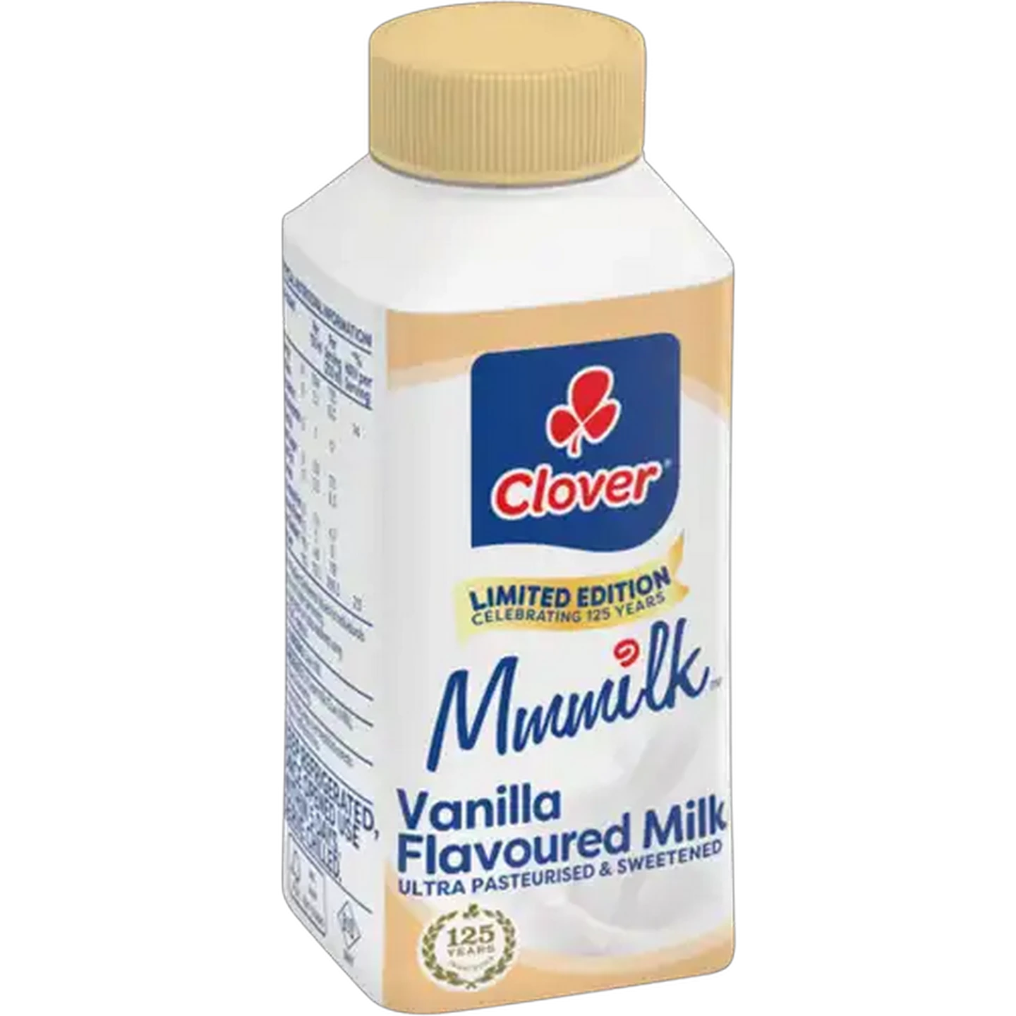 Image of Clover Vanilla Flavoured Milk Bottle 330ml