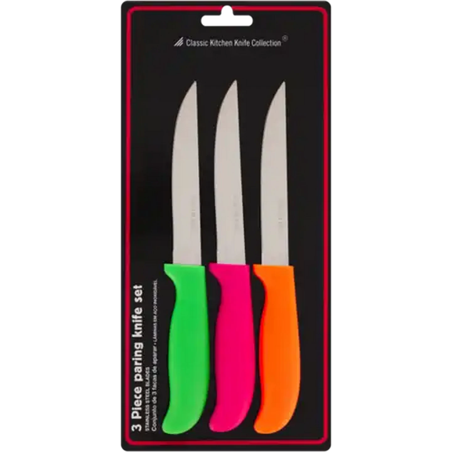 Image of Classic Kitchen Knife Collection Paring Knife Set 3-Pack