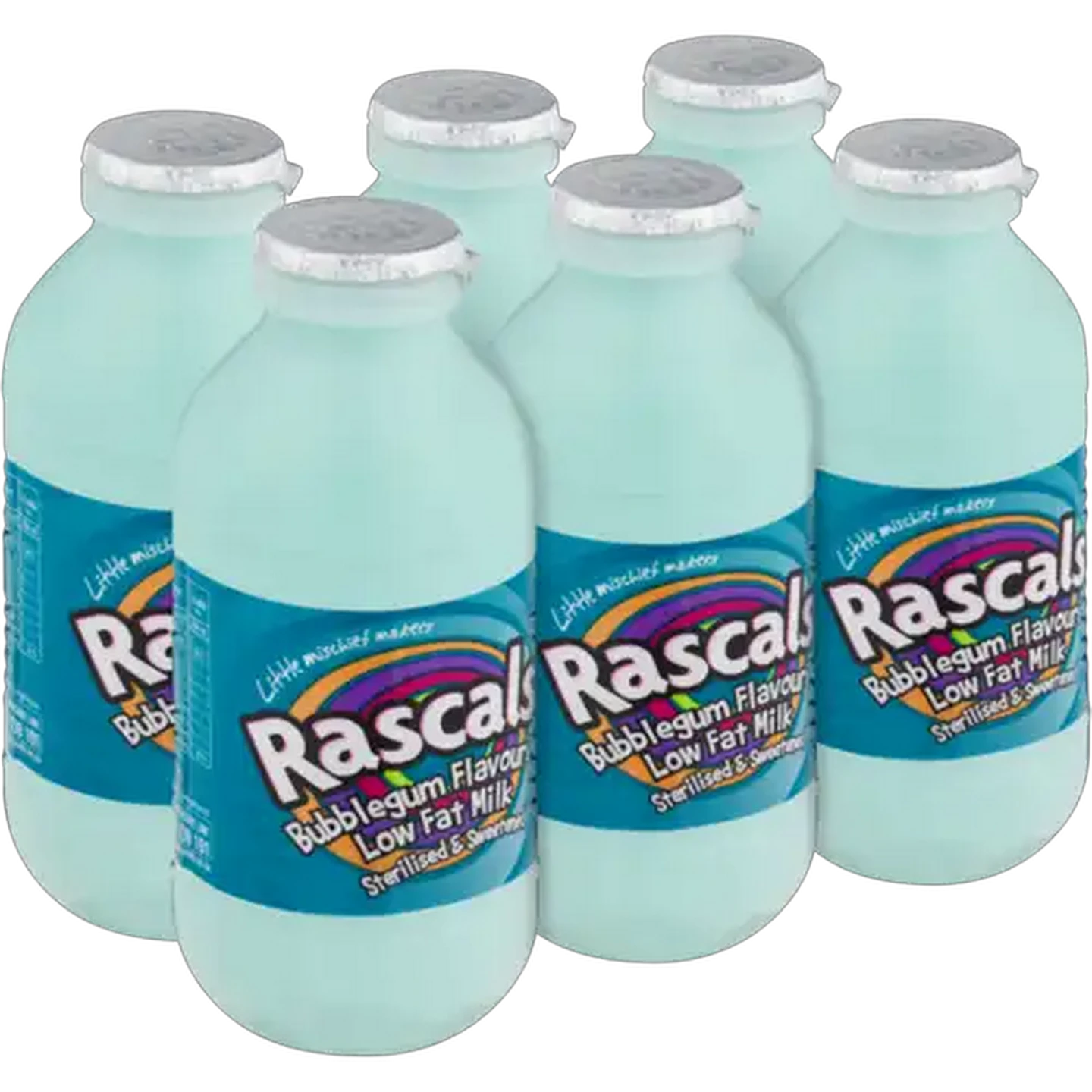 Image of Rascals Bubblegum Flavoured Low Fat Milk 6 x 350ml