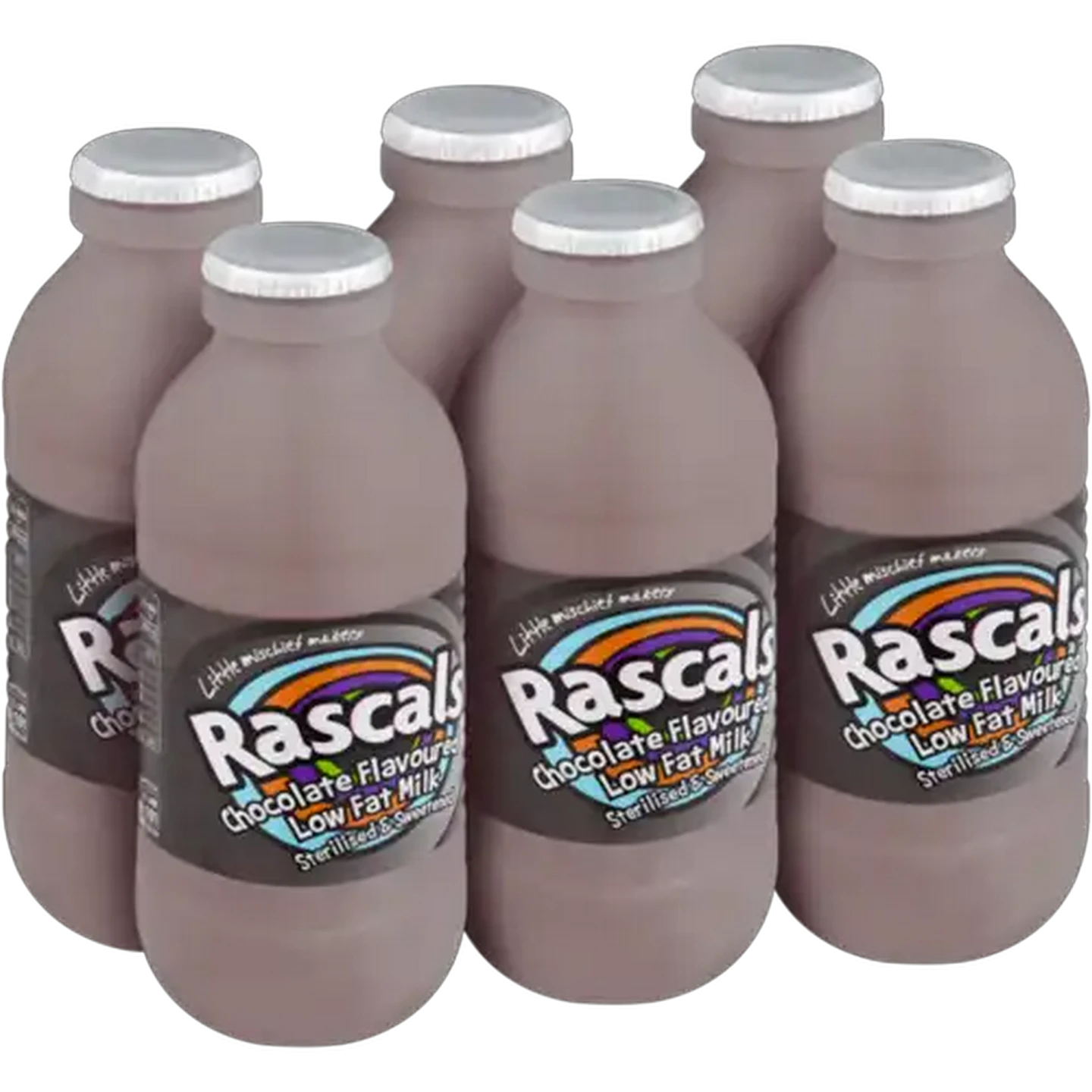 Image of Rascals Chocolate Flavoured Low Fat Milk 6 x 350ml
