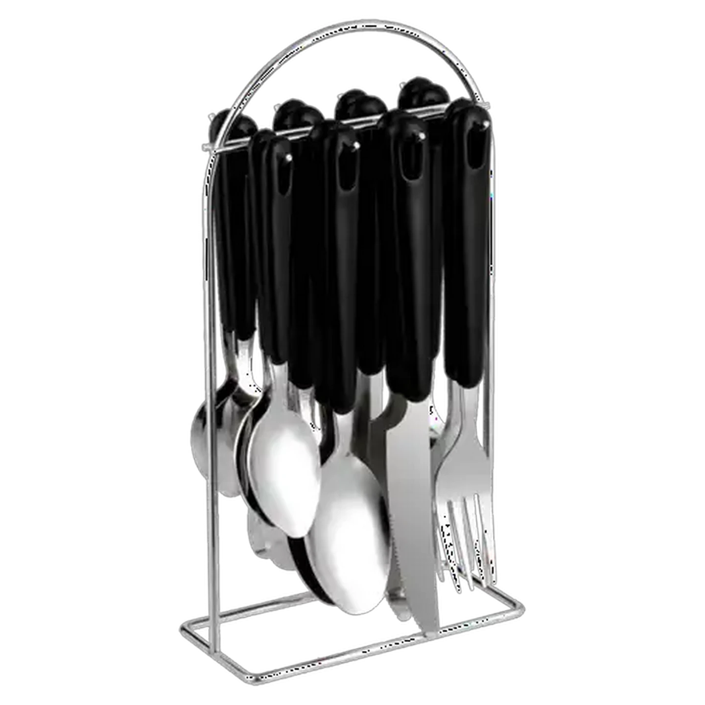 Image of Value Colours Hanging Cutlery Set 16 Piece