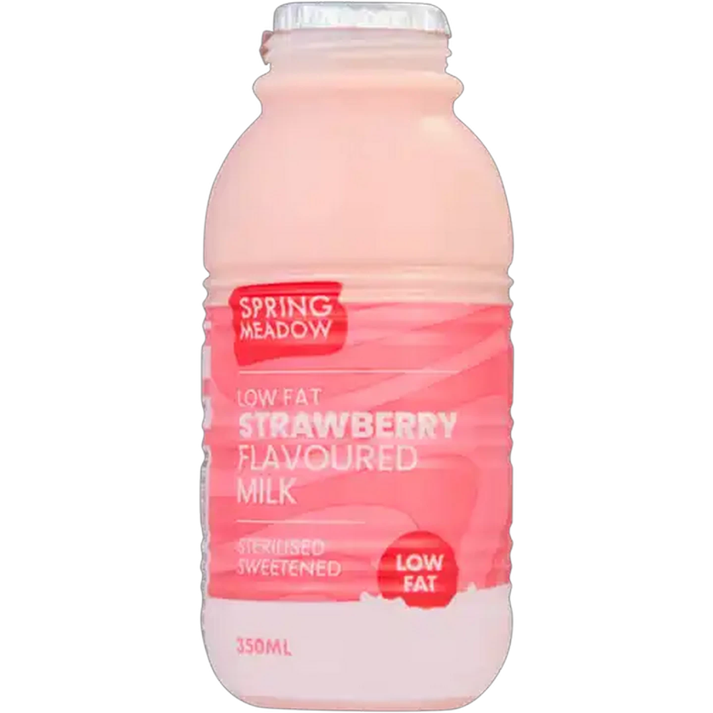 Image of Spring Meadow Dairy Strawberry Flavoured Low Fat Milk 350ml
