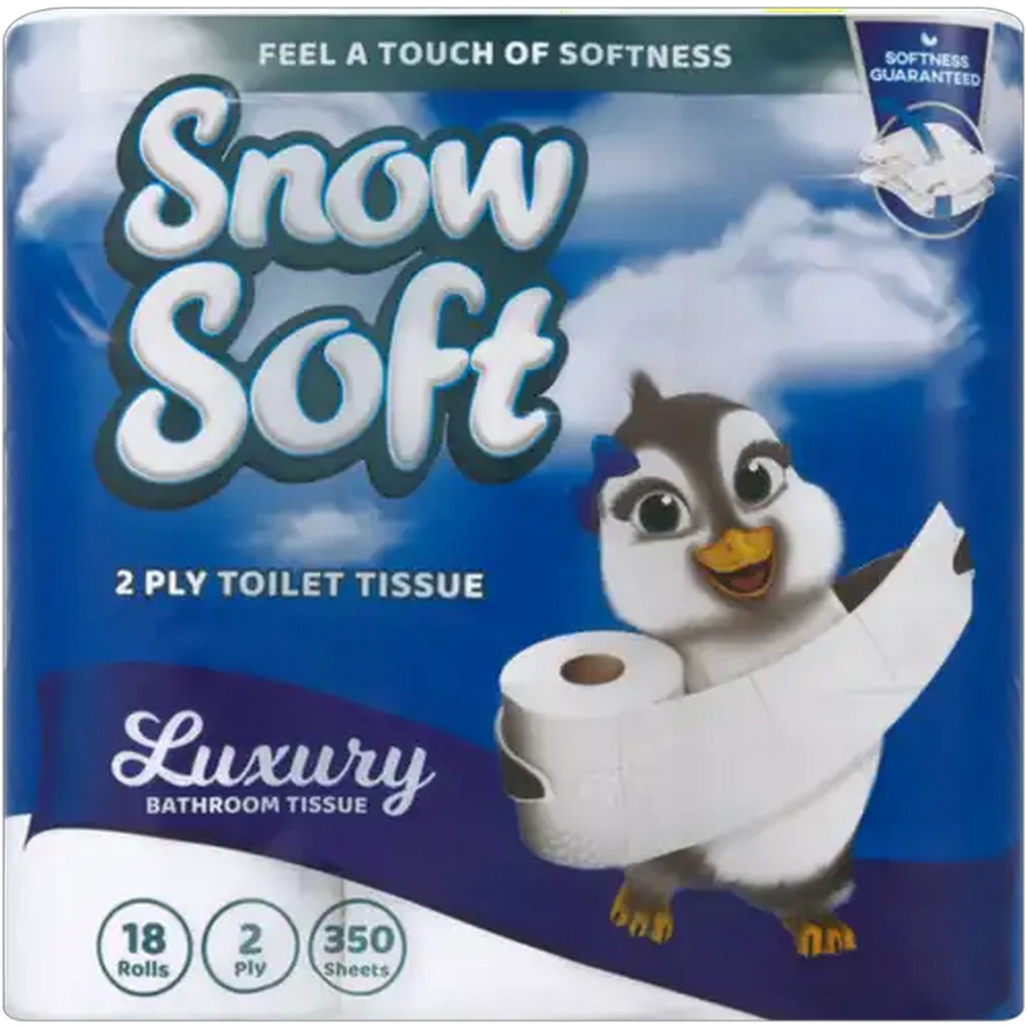 Image of SnowSoft 2 Ply Toilet Tissue 18 Pack