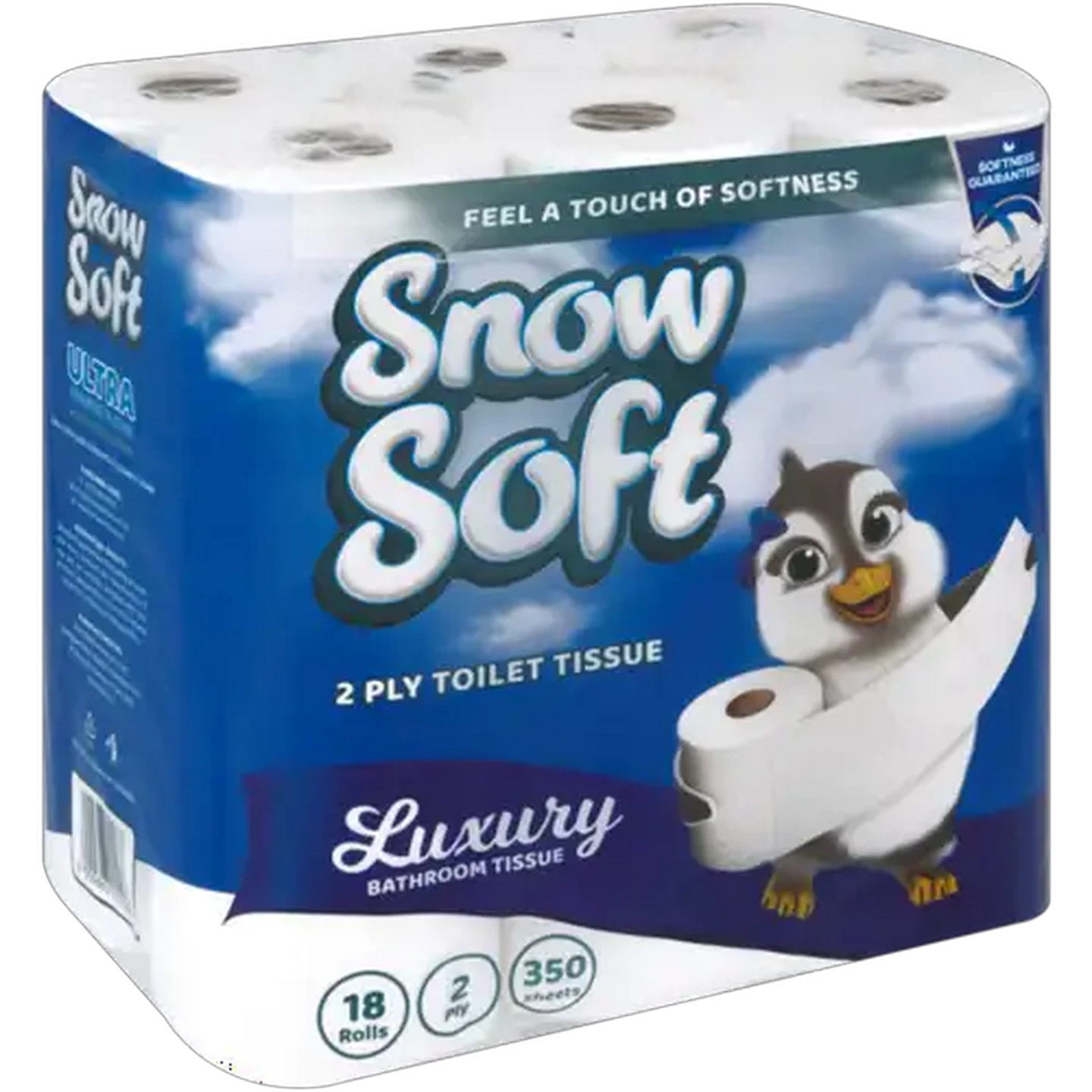 Image of SnowSoft 2 Ply Toilet Tissue 18 Pack