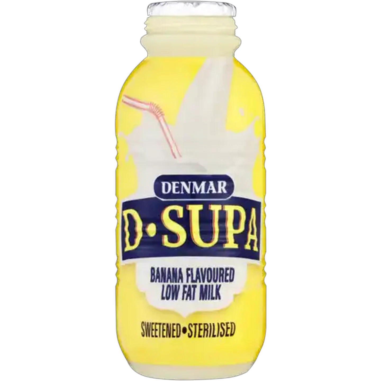 Image of Denmar D-Supa Banana Flavoured Low Fat Milk 350ml