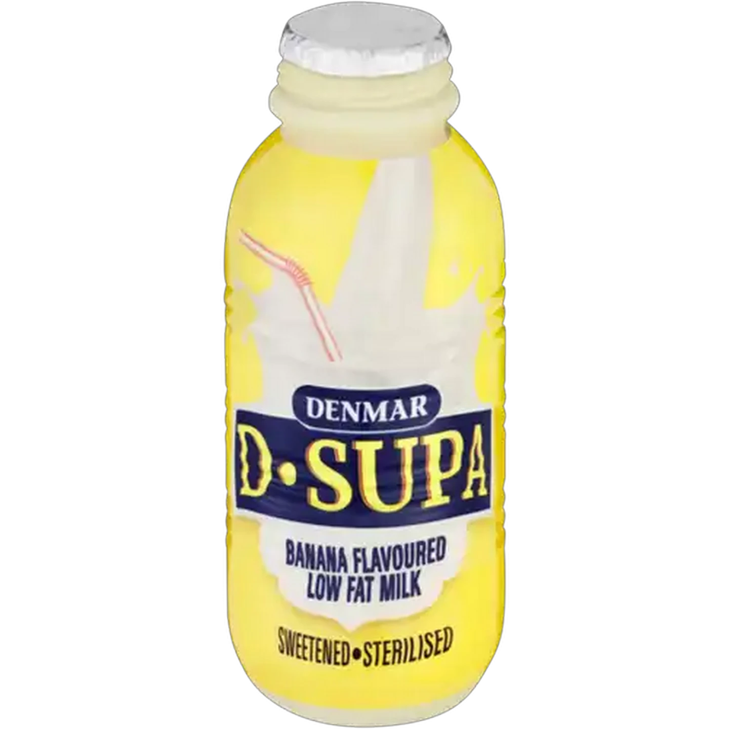Image of Denmar D-Supa Banana Flavoured Low Fat Milk 350ml