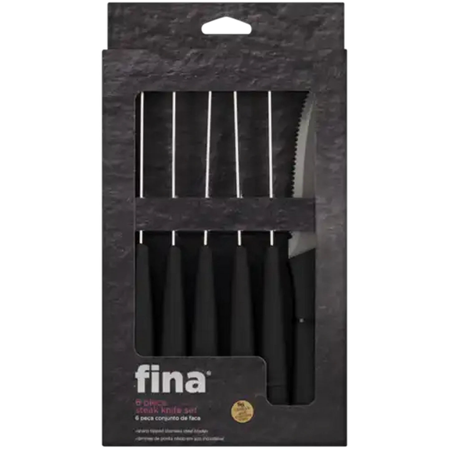 Image of Fina Steak Knife Set 6-Piece