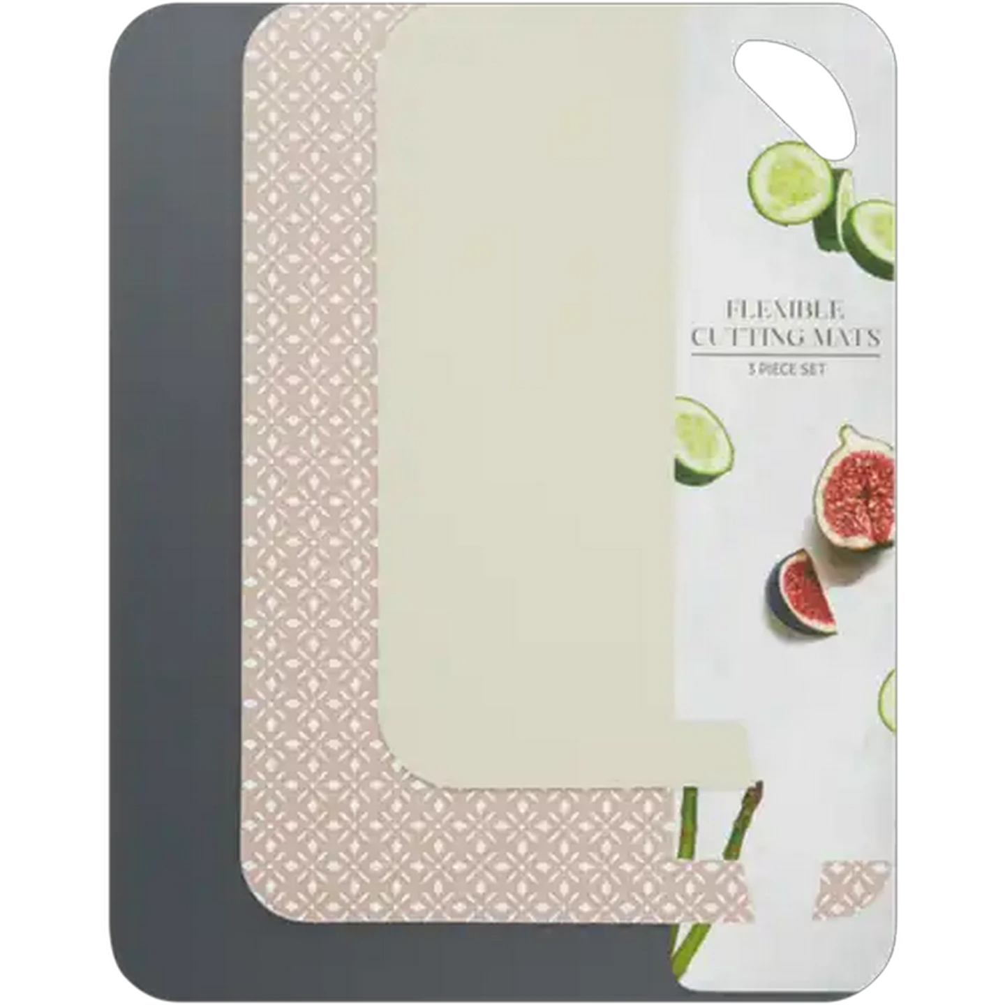 Image of Assorted Flexible Cutting Mats 3 Piece (Colour May Vary)
