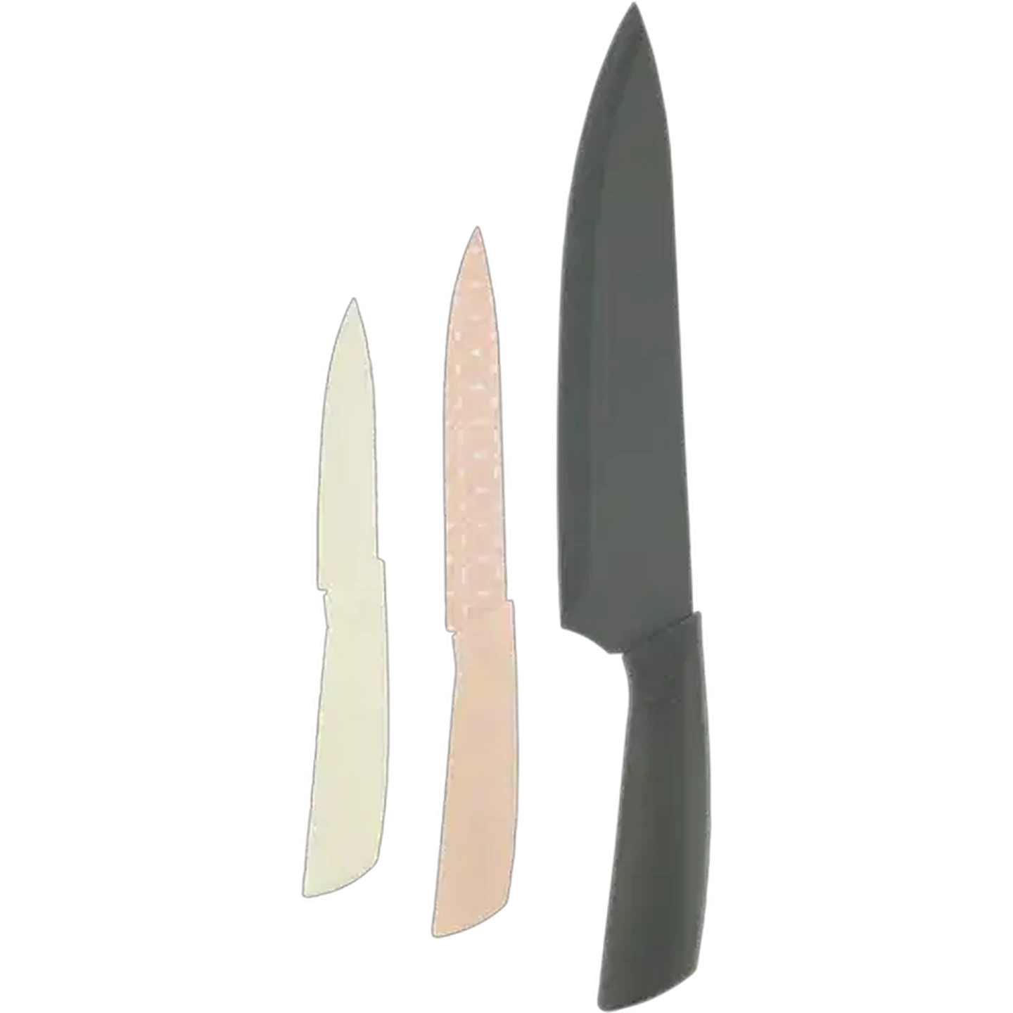 Image of Assorted Knife Set 3 Piece (Colour May Vary)