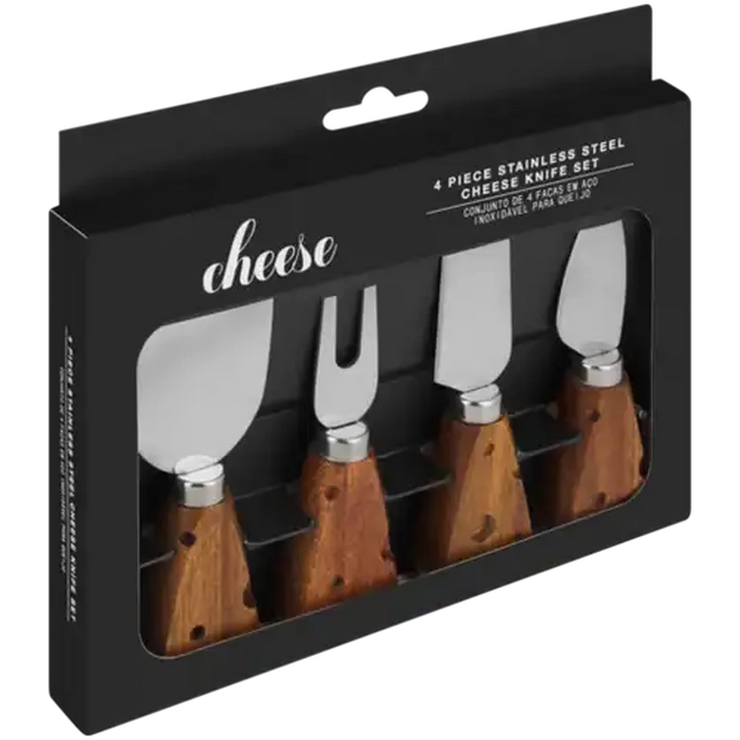 Image of Stainless Steel Cheese Knife Set 4-Piece