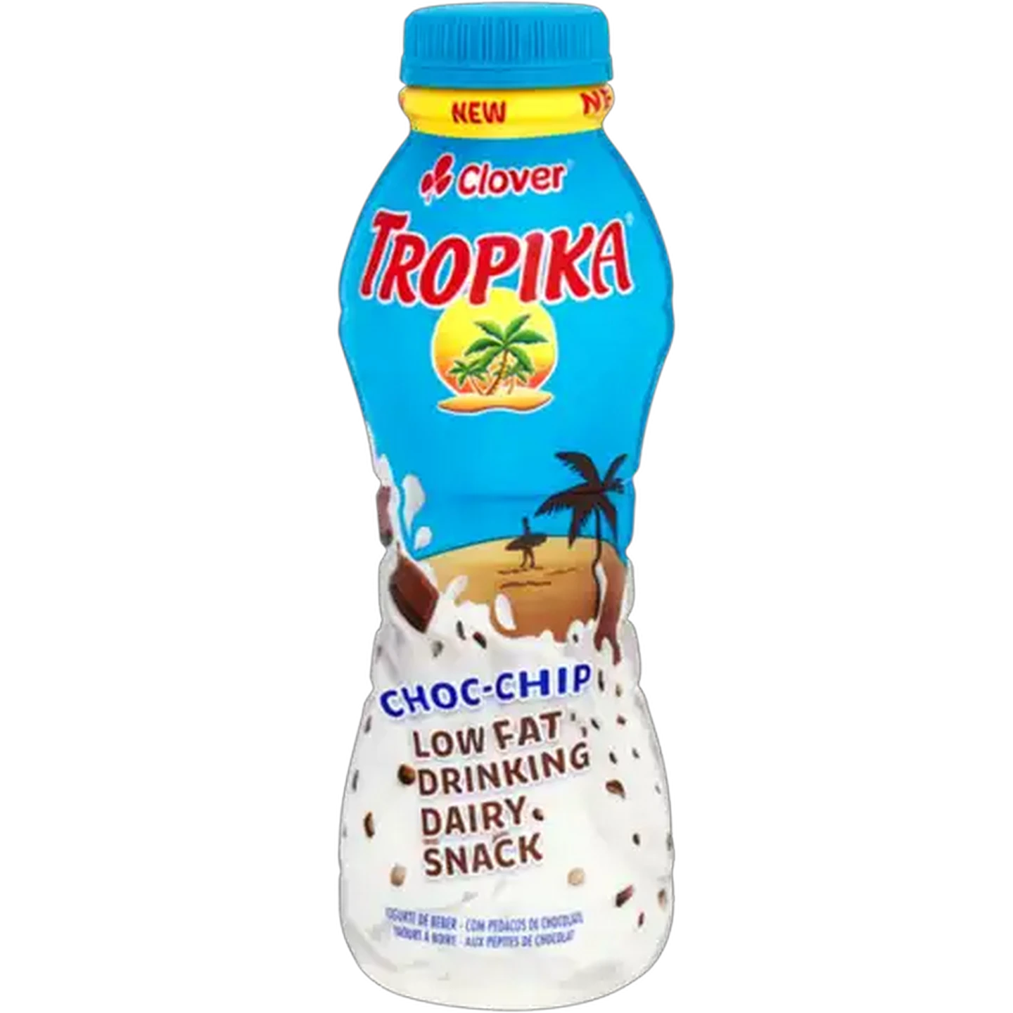 Image of Tropika Choc-Chip Low Fat Drinking Dairy Snack 450g