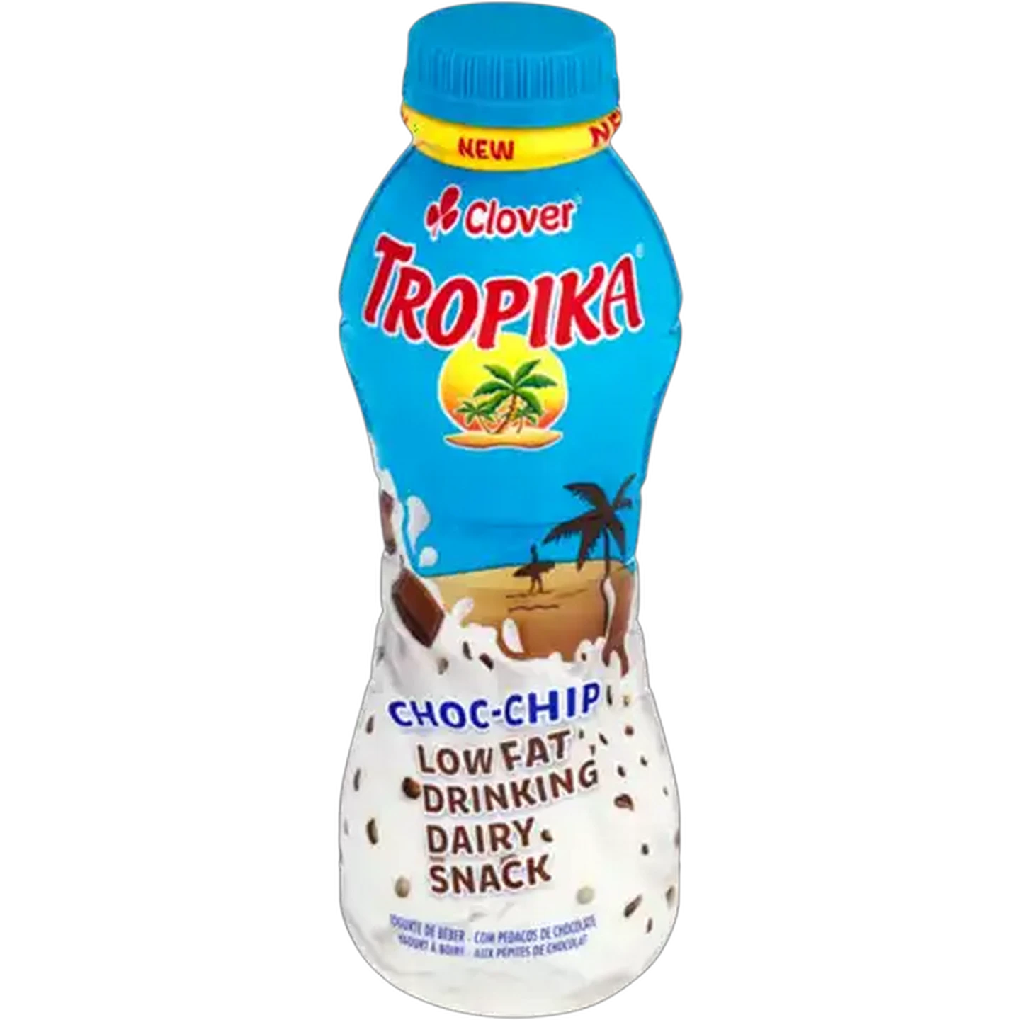 Image of Tropika Choc-Chip Low Fat Drinking Dairy Snack 450g