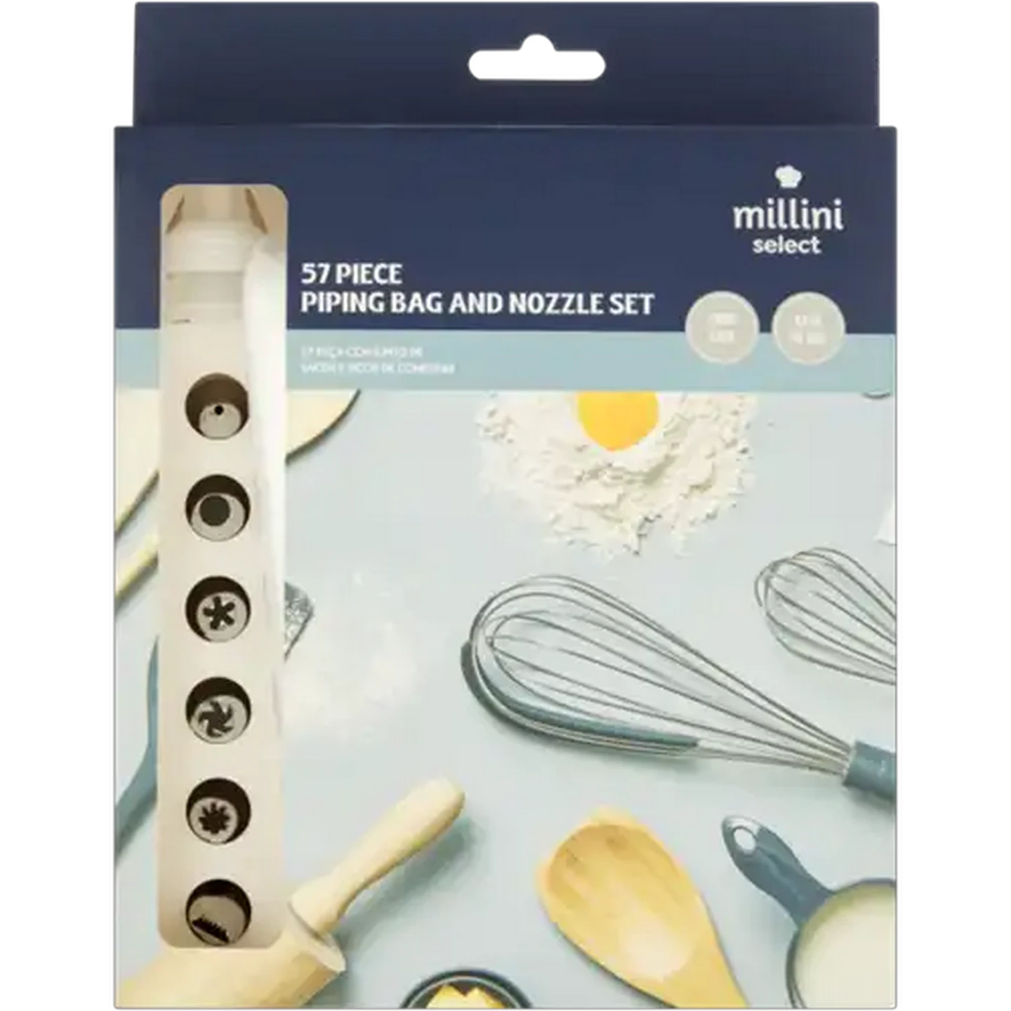 Image of Millini Piping Bag & Nozzle Set 57-Piece