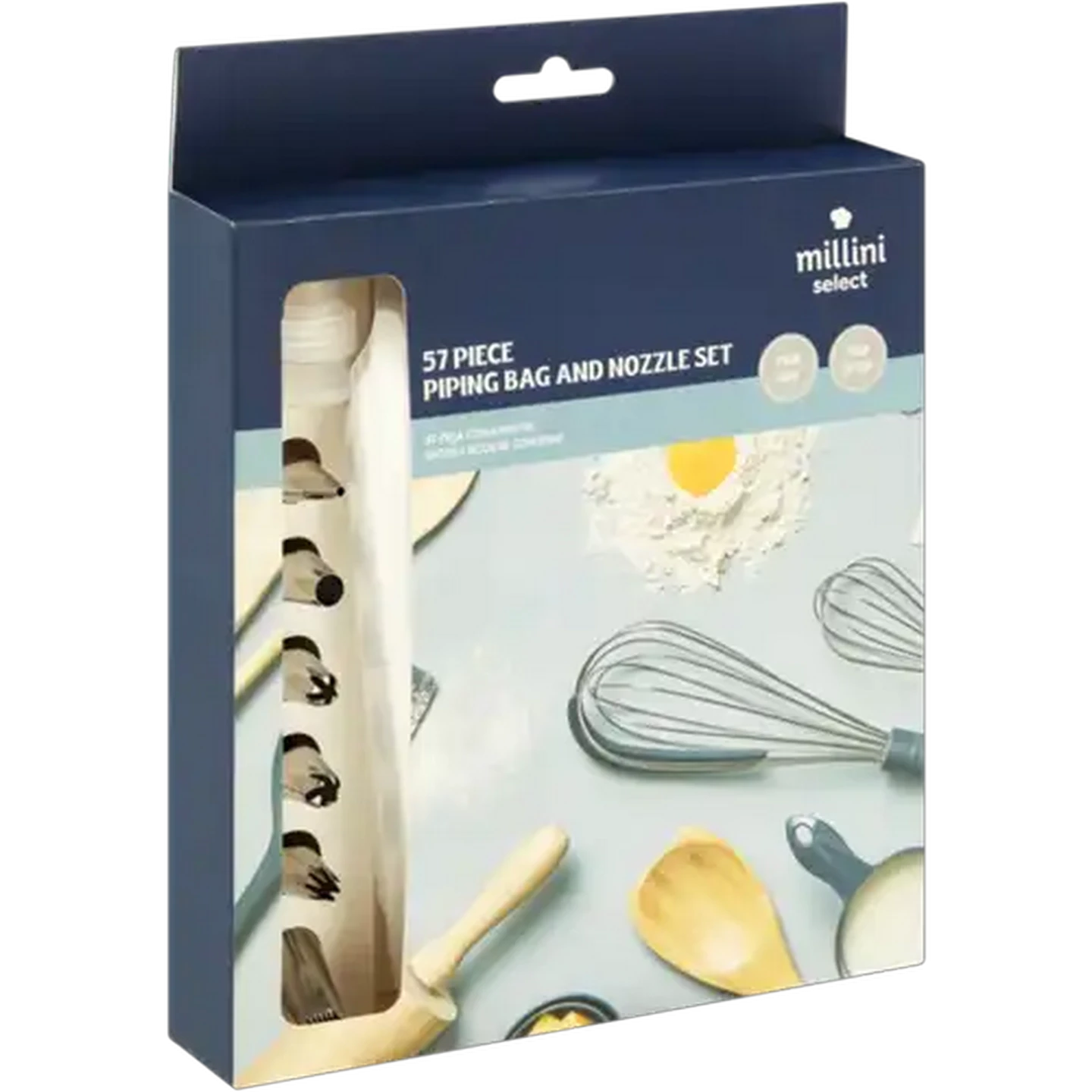 Image of Millini Piping Bag & Nozzle Set 57-Piece