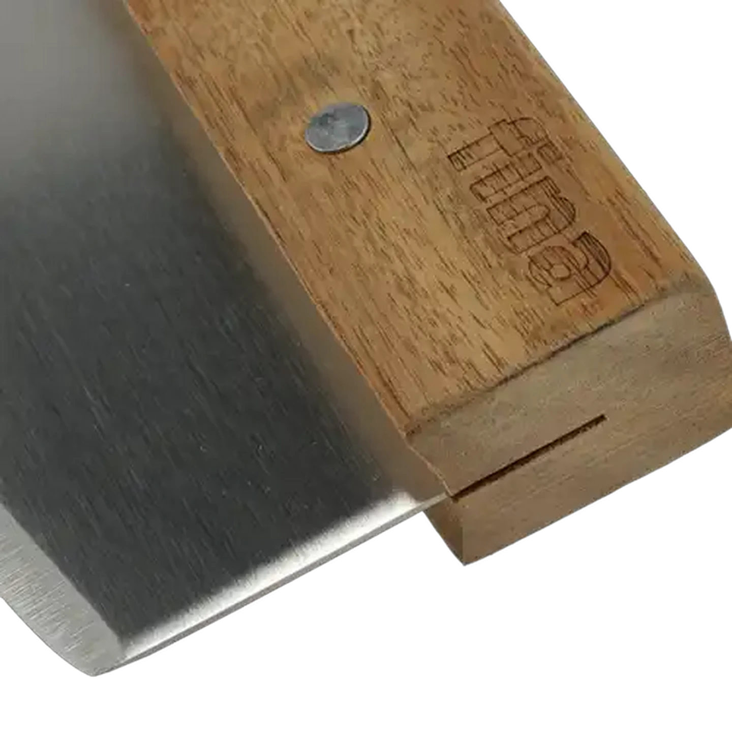 Image of Fina Acacia Stainless Steel Pizza Cutter