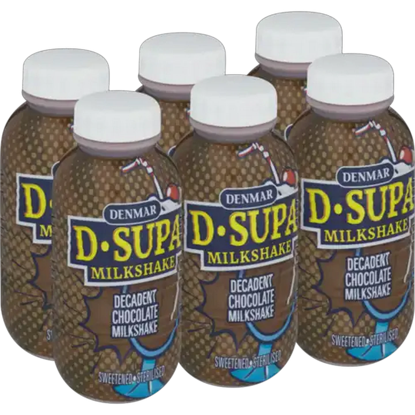 Image of Denmar D-Supa Decadent Chocolate Milkshake 6 x 350ml
