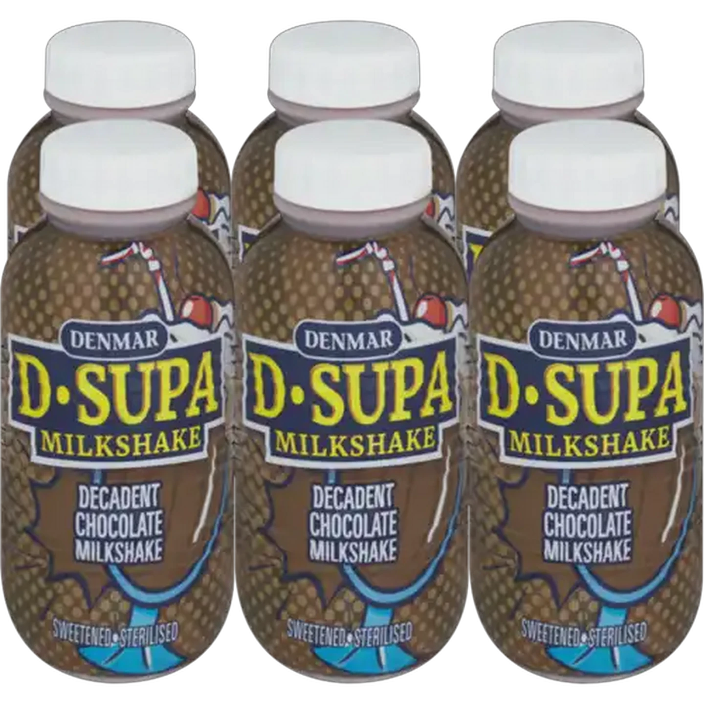 Image of Denmar D-Supa Decadent Chocolate Milkshake 6 x 350ml
