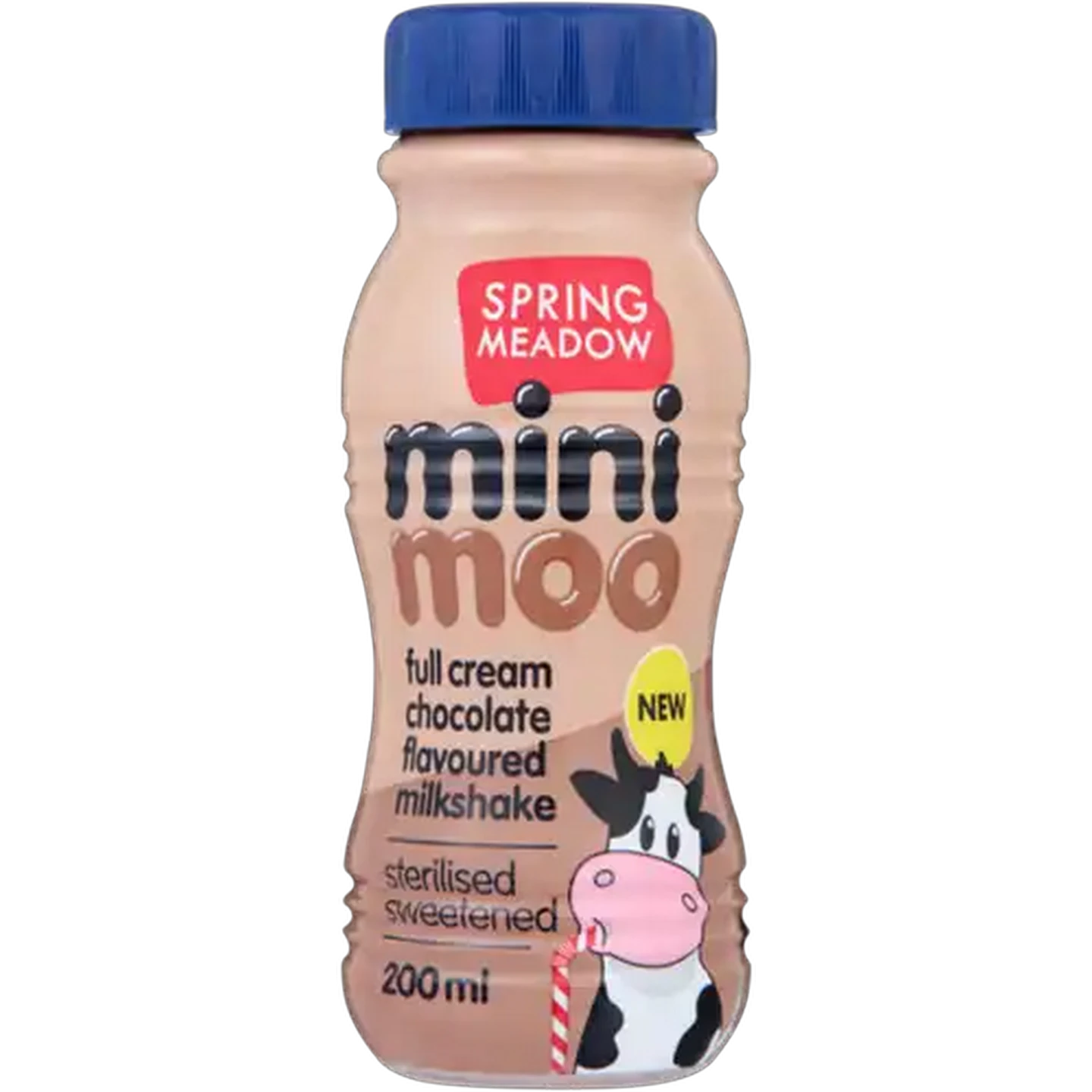 Image of Spring Meadow Dairy Mini Moo Chocolate Flavoured Full Cream Milkshake 200ml