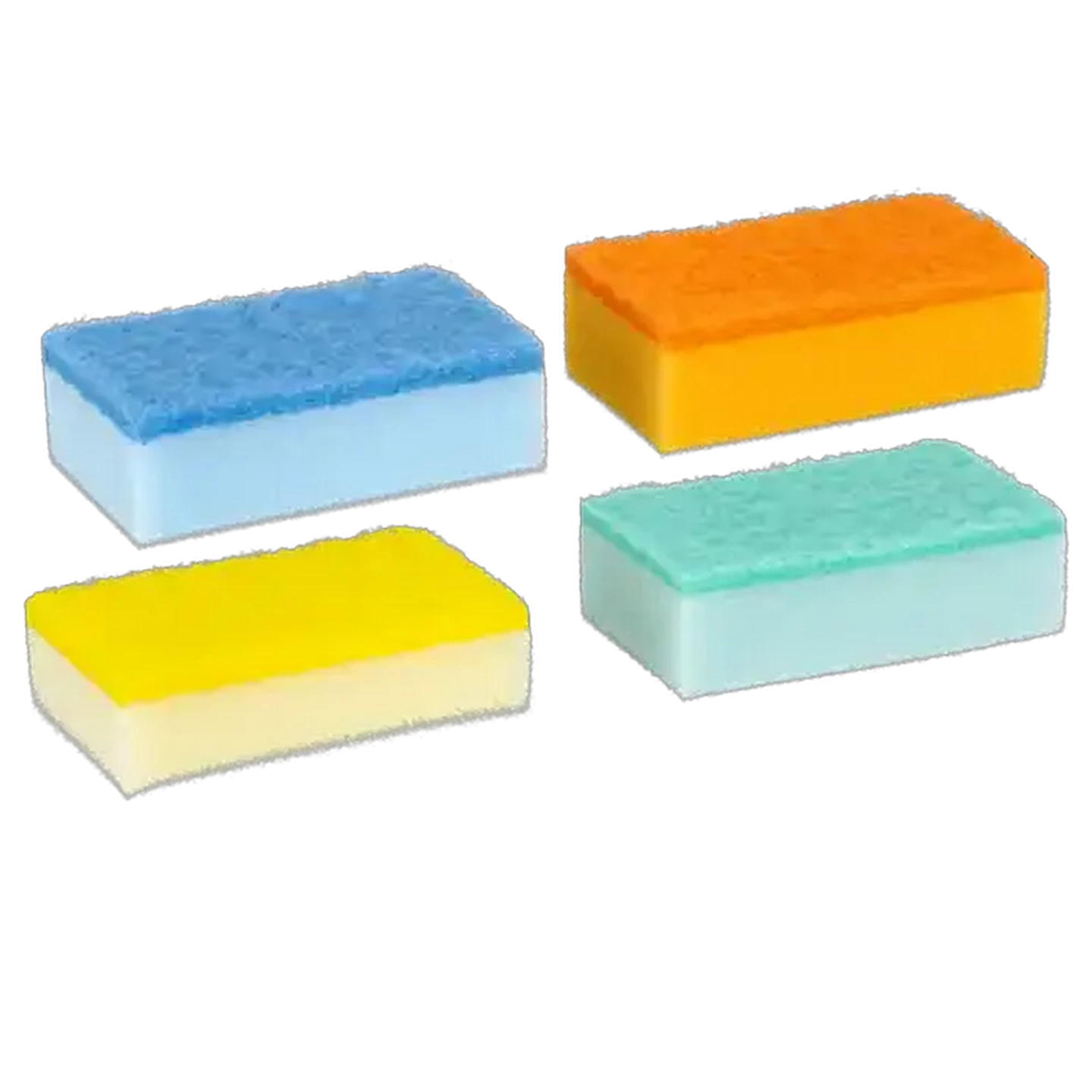 Image of Super Brite Hyper Value Rainbow Sponge Set 100 x 60 x 32cm 10-Pack