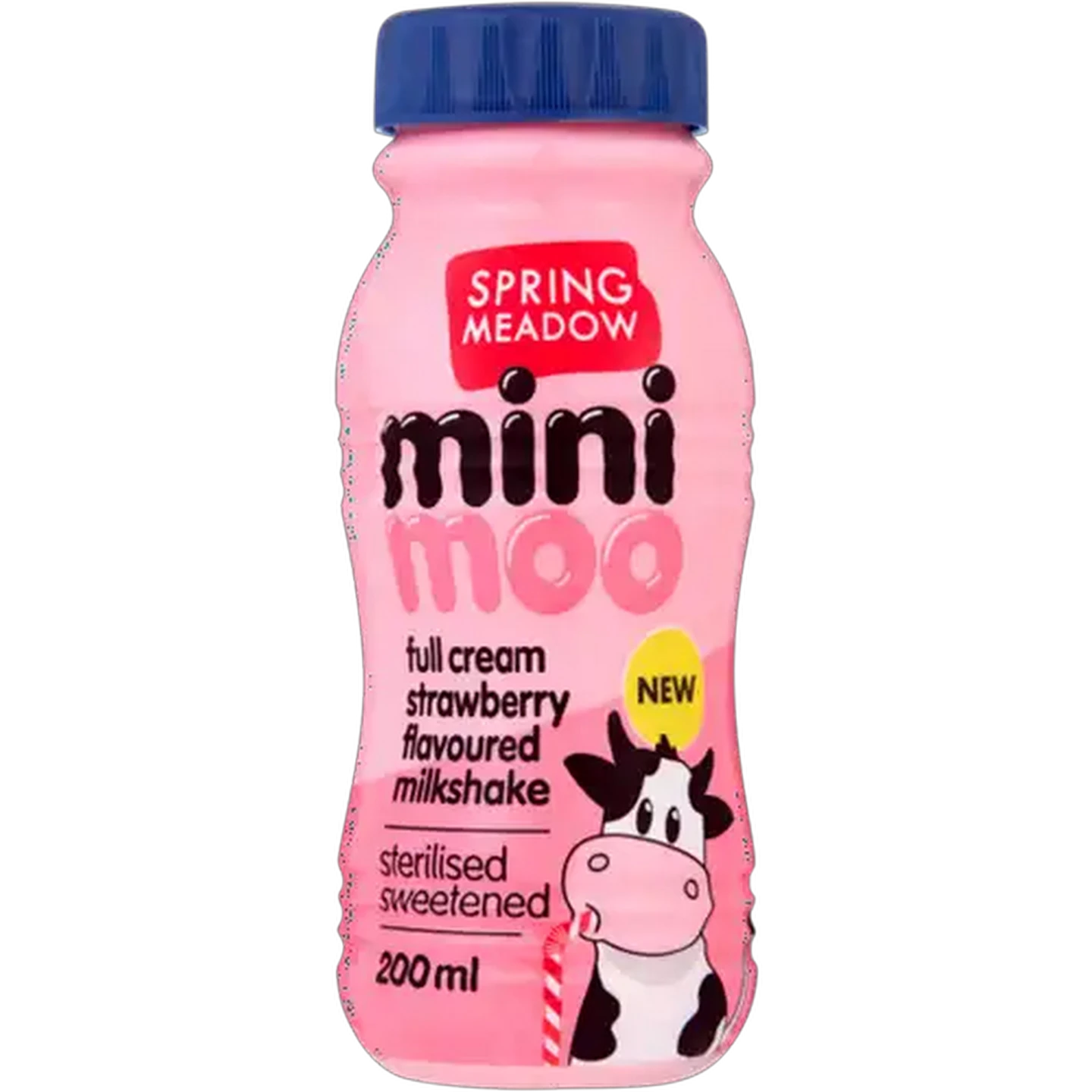 Image of Spring Meadow Dairy Strawberry Flavoured Mini Moo Full Cream Milkshake 200ml