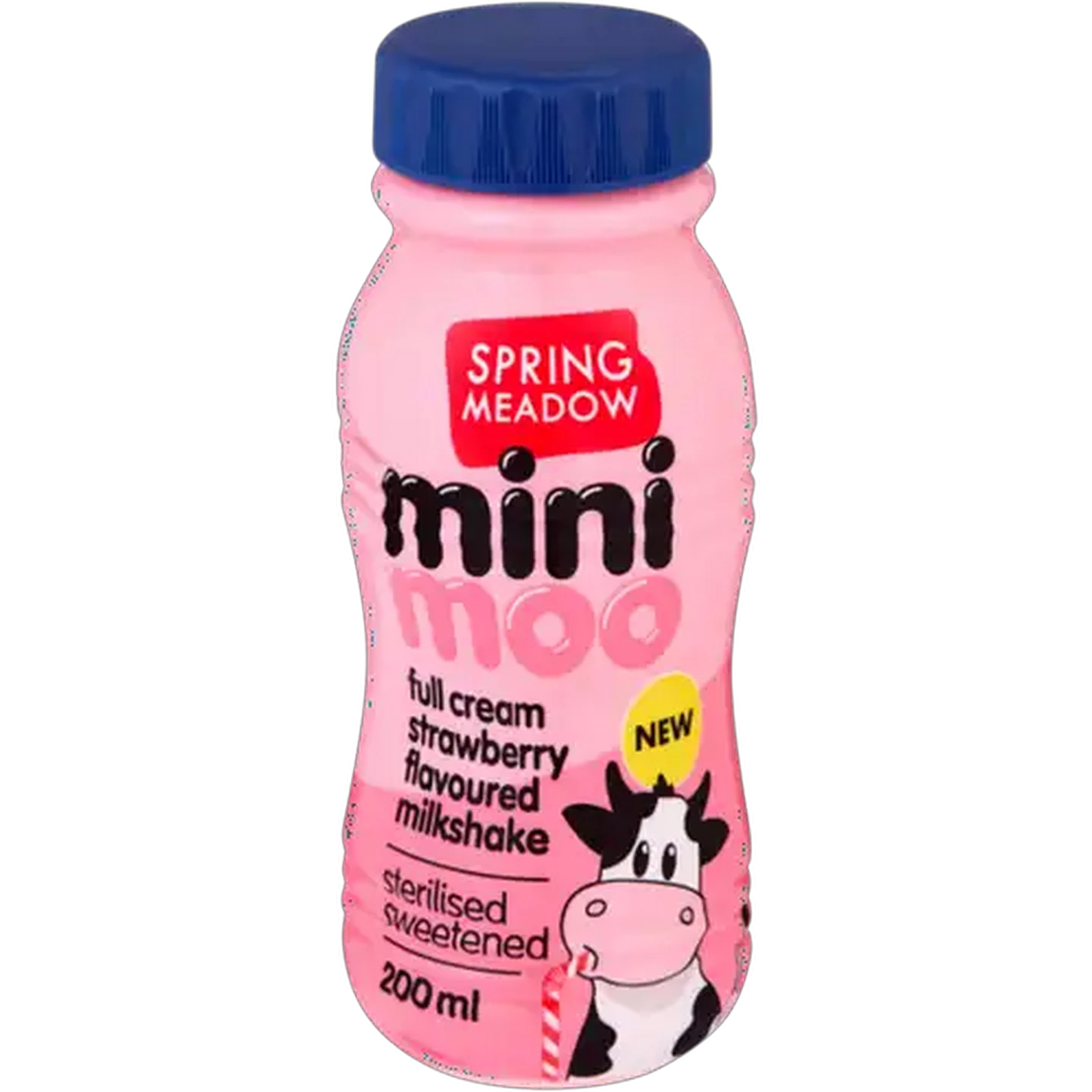 Image of Spring Meadow Dairy Strawberry Flavoured Mini Moo Full Cream Milkshake 200ml