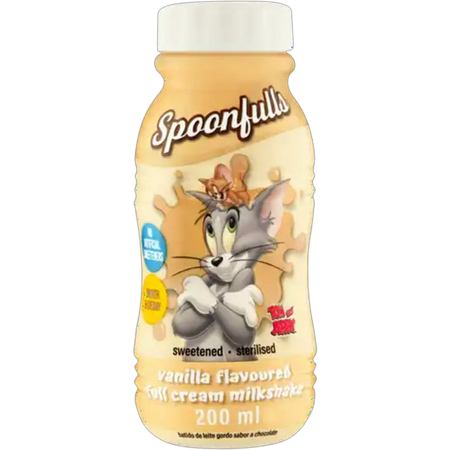 Image of Spoonfulls Vanilla Flavoured Full Cream Milkshake 200ml