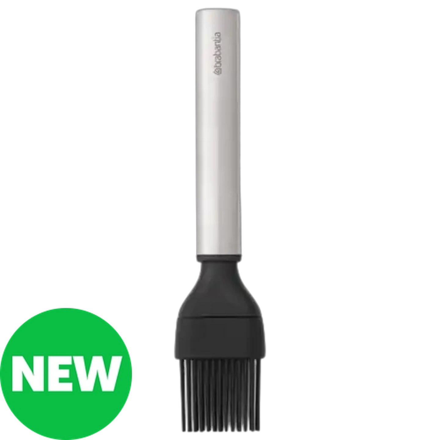 Image of Brabantia Matt Steel Pastry Brush Large