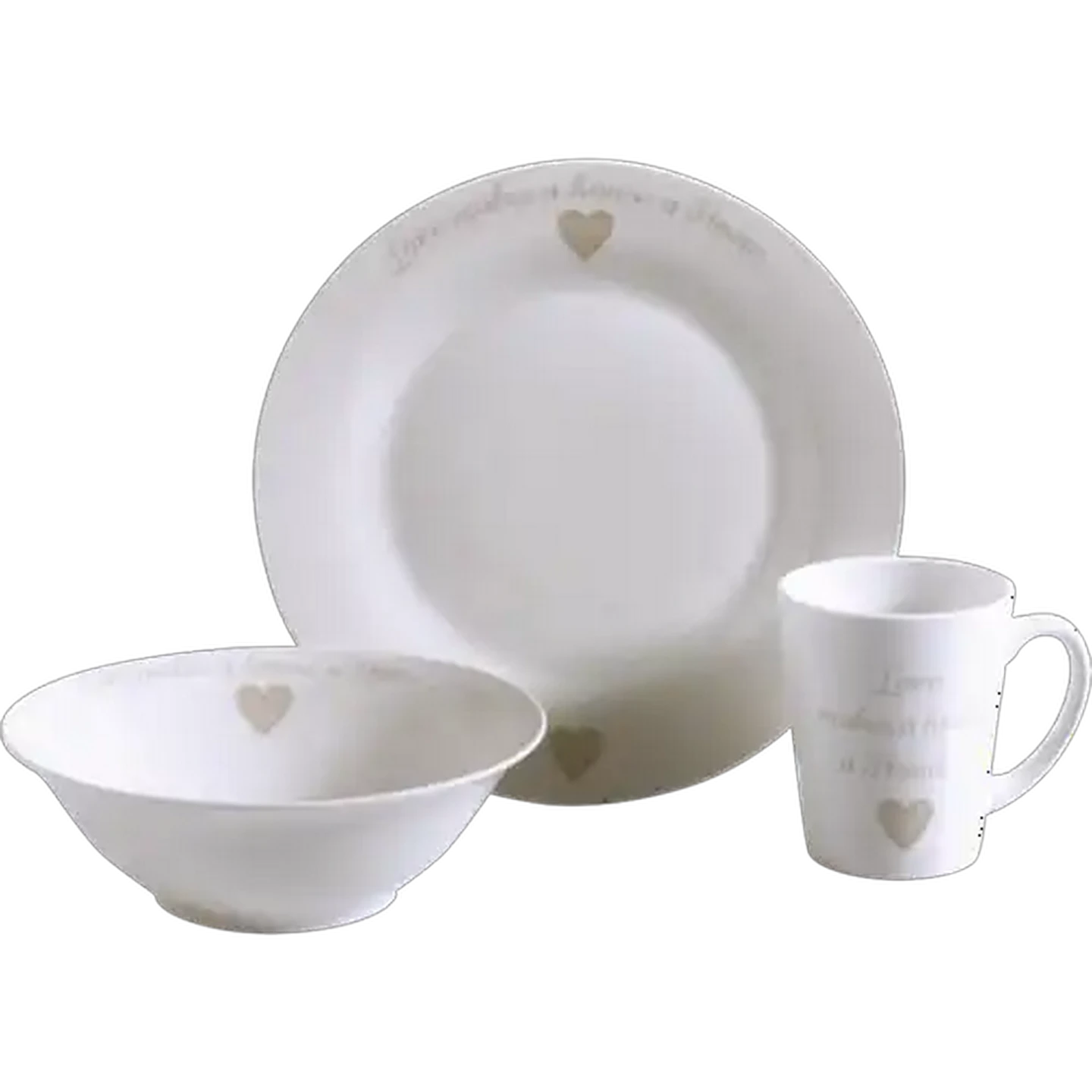 Image of Home Heart Dinner Set 12-Piece