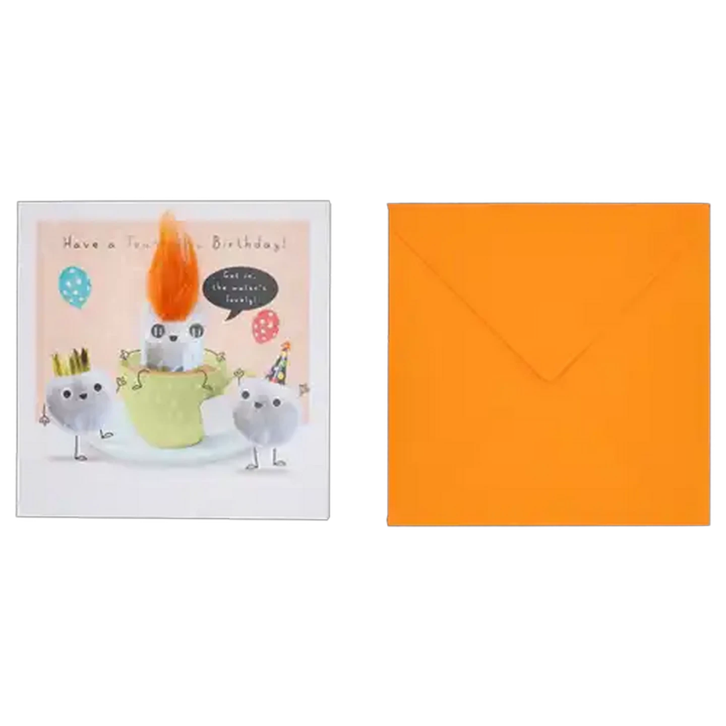 Image of Carlton Cards Fluff It's Gin O' Clock Happy Birthday Card