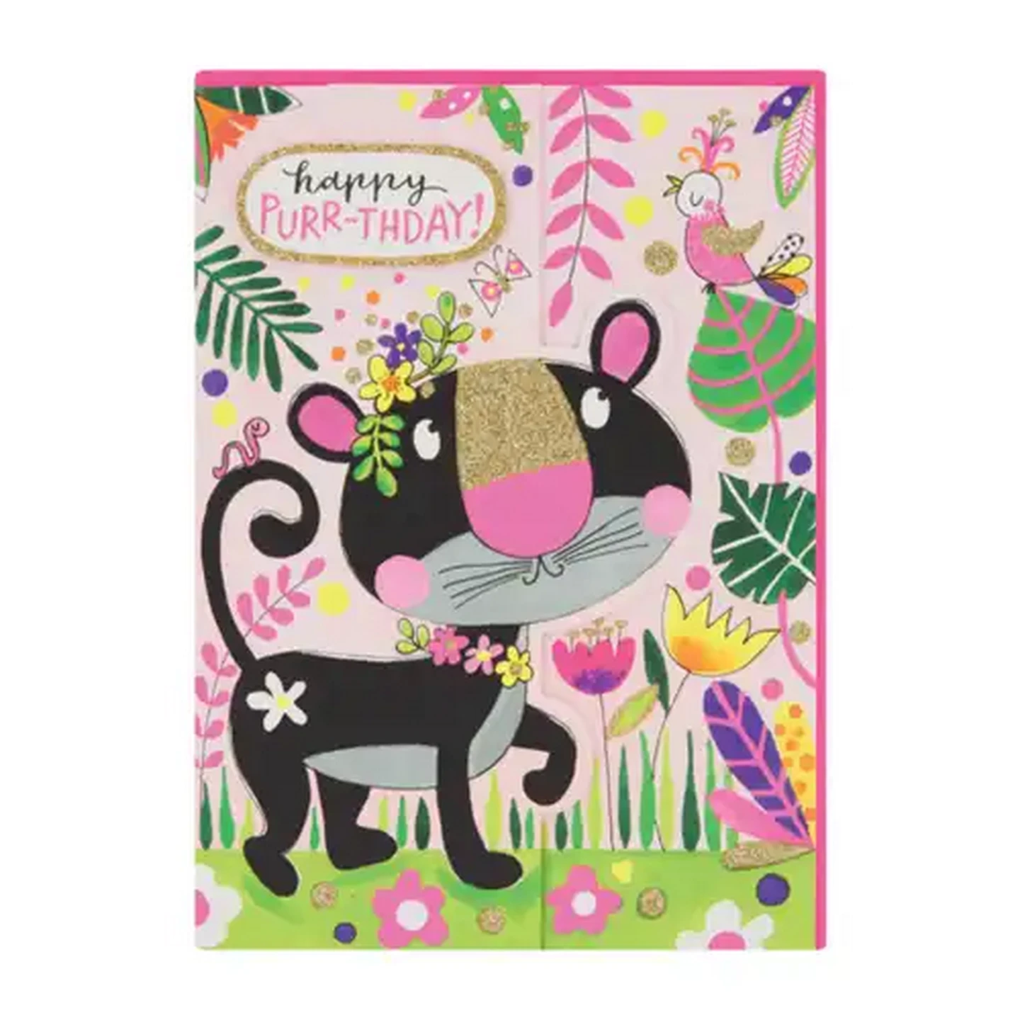 Image of Rachel Ellen Happy Purr-Thday! Birthday Card