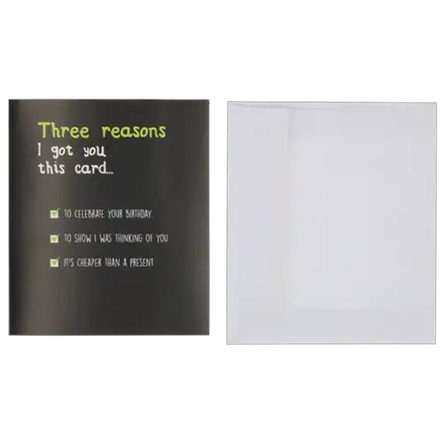 Image of Seriously Kidding 3 Reasons Birthday Everyday Card