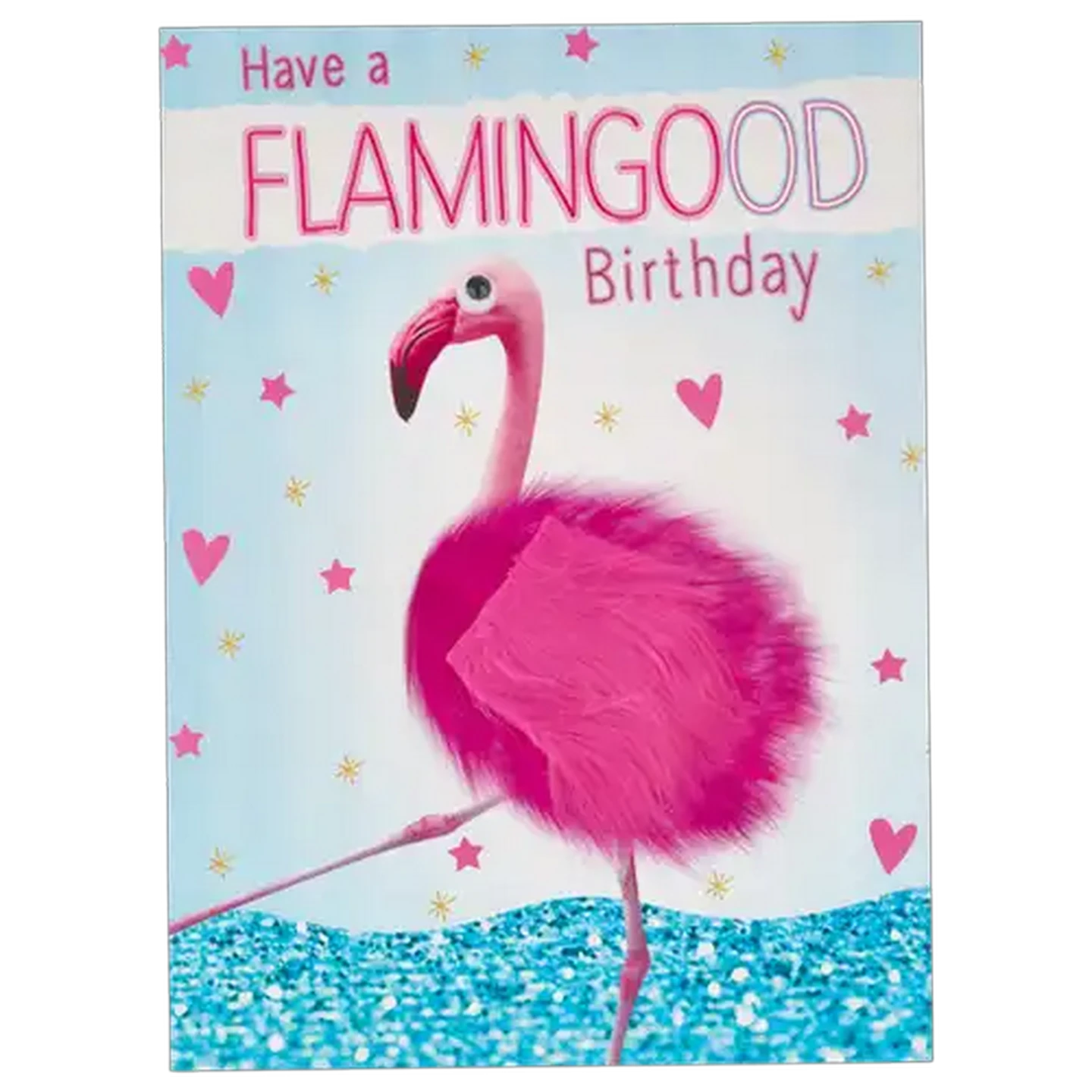 Image of Flamingo Large Birthday Everyday Card