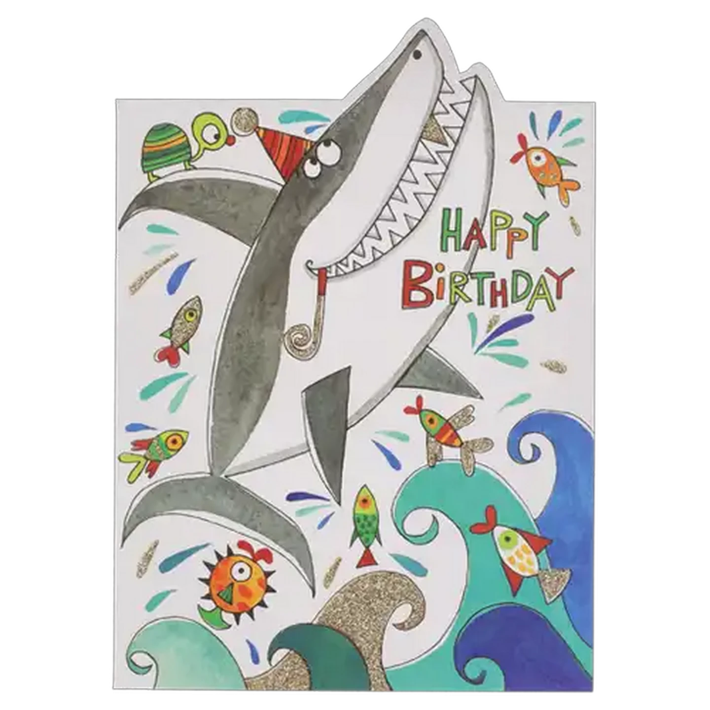 Image of Rachel Ellen Shark Birthday Everyday Card