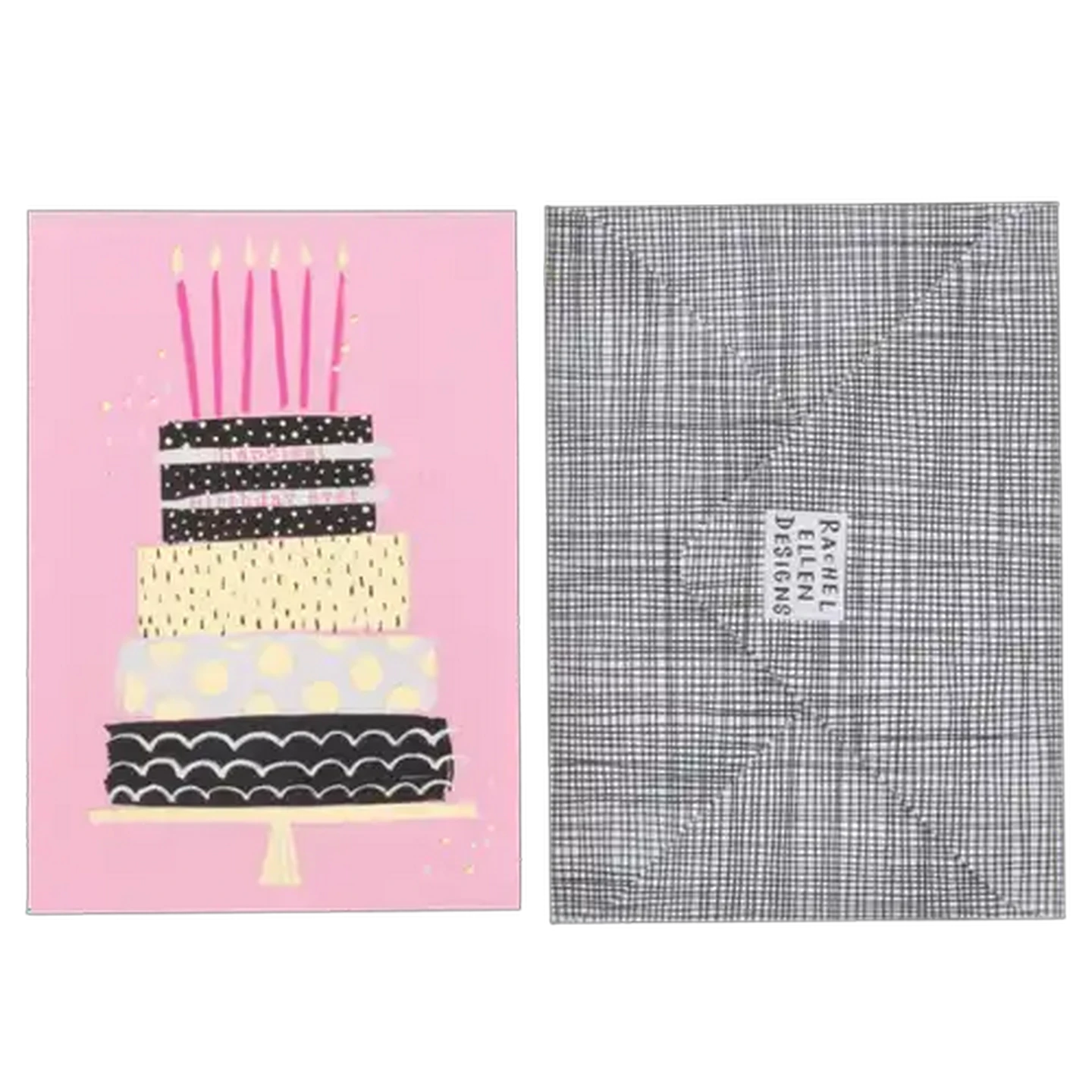Image of Flamingo Cake Everyday Card