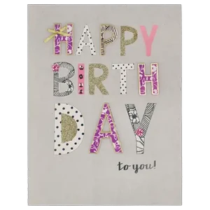 Checkers Sixty60 | Happy Birthday Female Gigantic Everyday Card