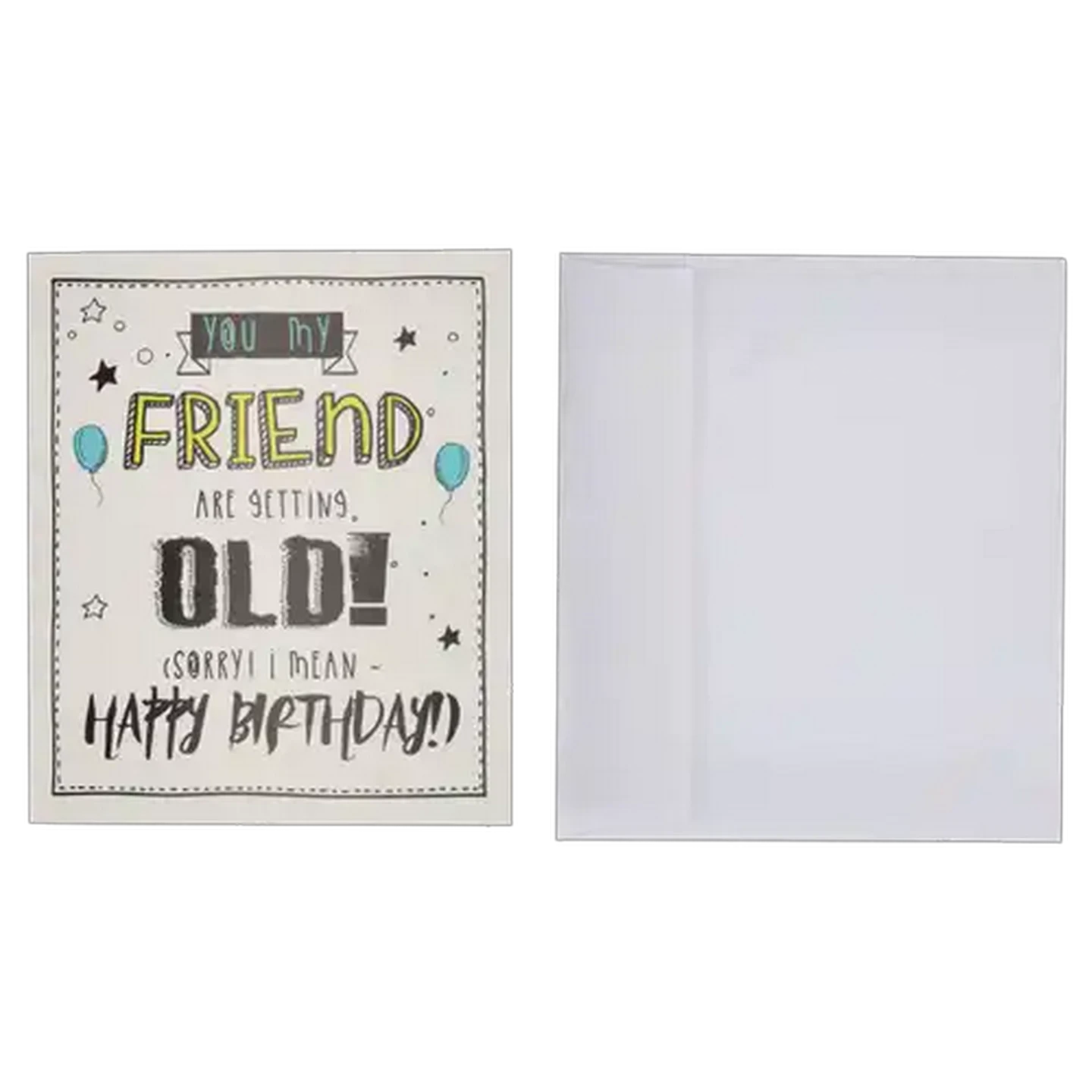 Image of Jam & Toast Old Friend Birthday Everyday Card