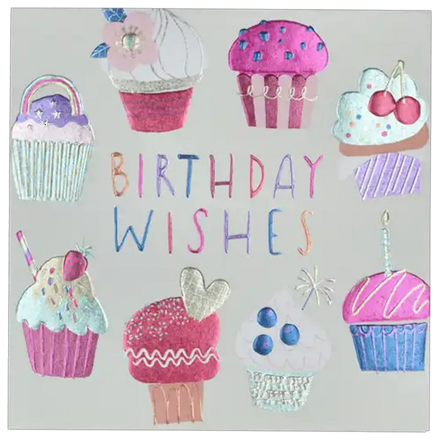 Image of Cupcake Birthday Wishes Everyday Card