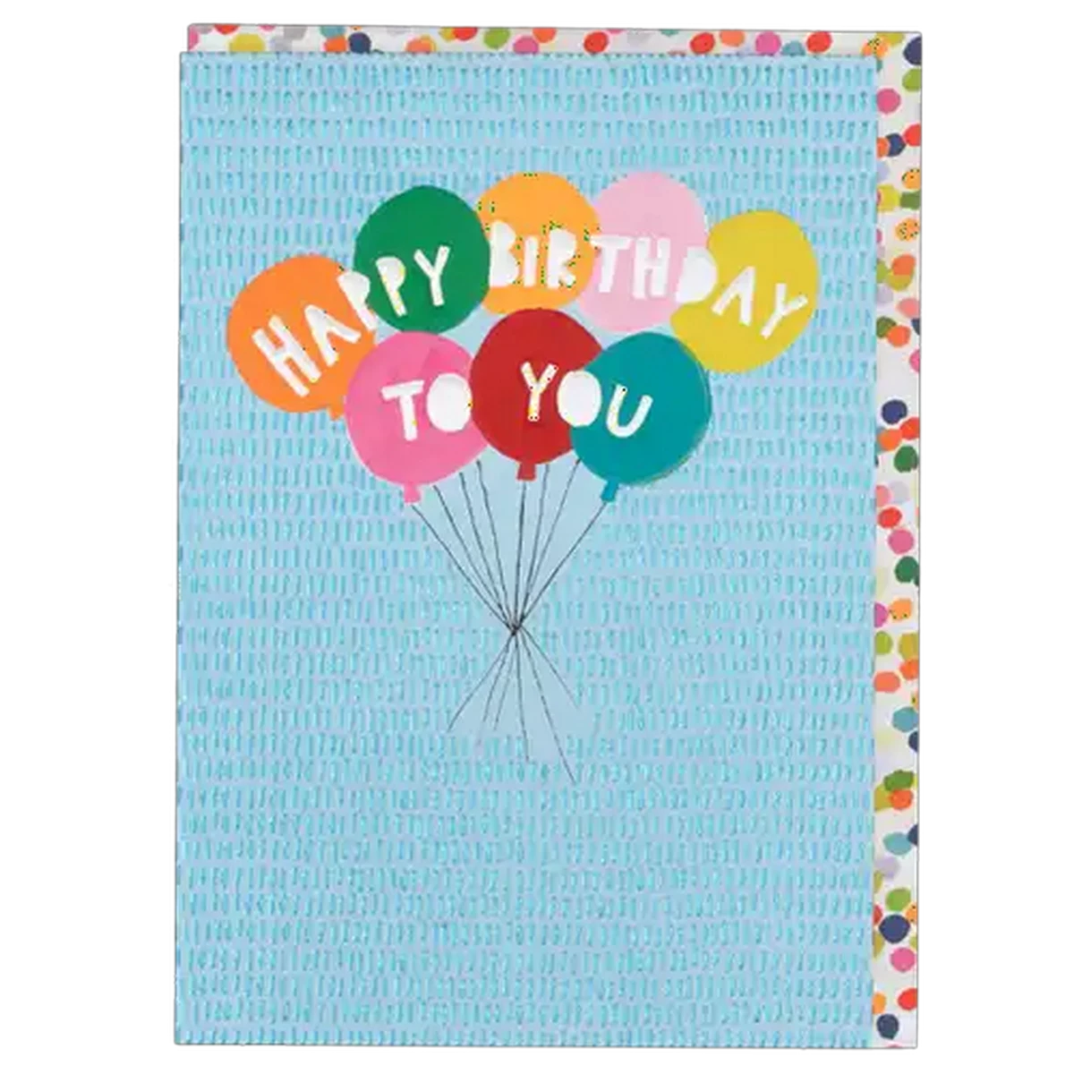 Checkers Sixty60 | Paper Salad Balloons Happy Birthday To You Card