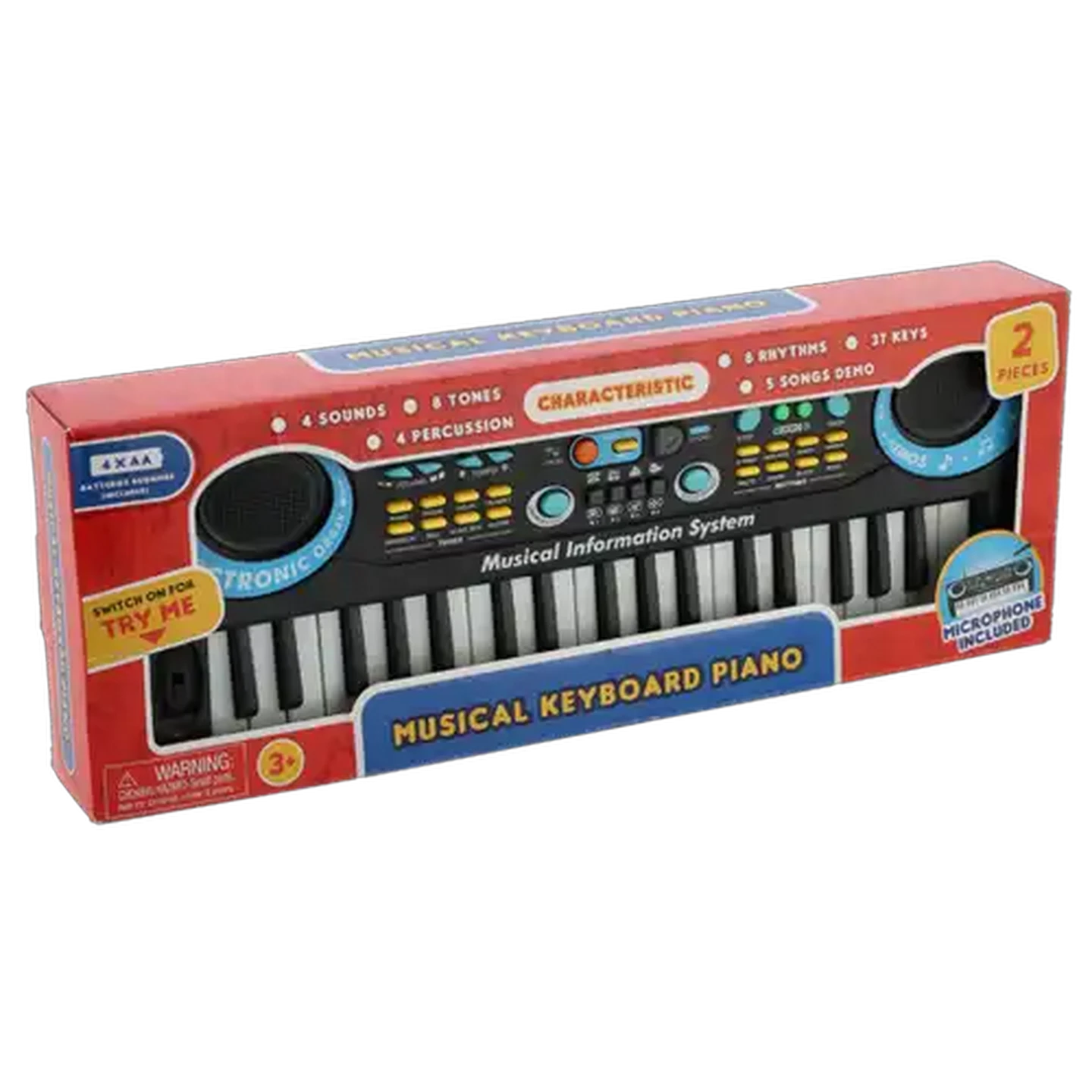 Image of 37 Keys Electronic Musical Keyboard