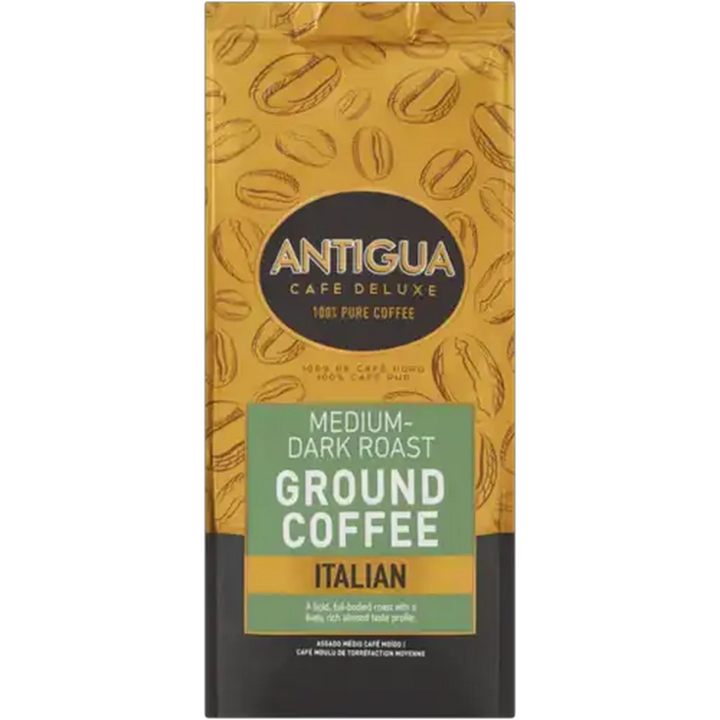 Image of Antigua Medium-Dark Roast Italian Ground Coffee 500g