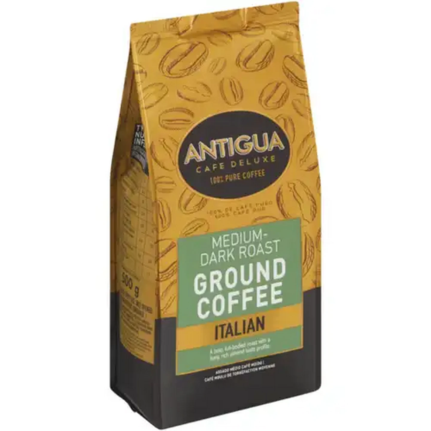 Image of Antigua Medium-Dark Roast Italian Ground Coffee 500g